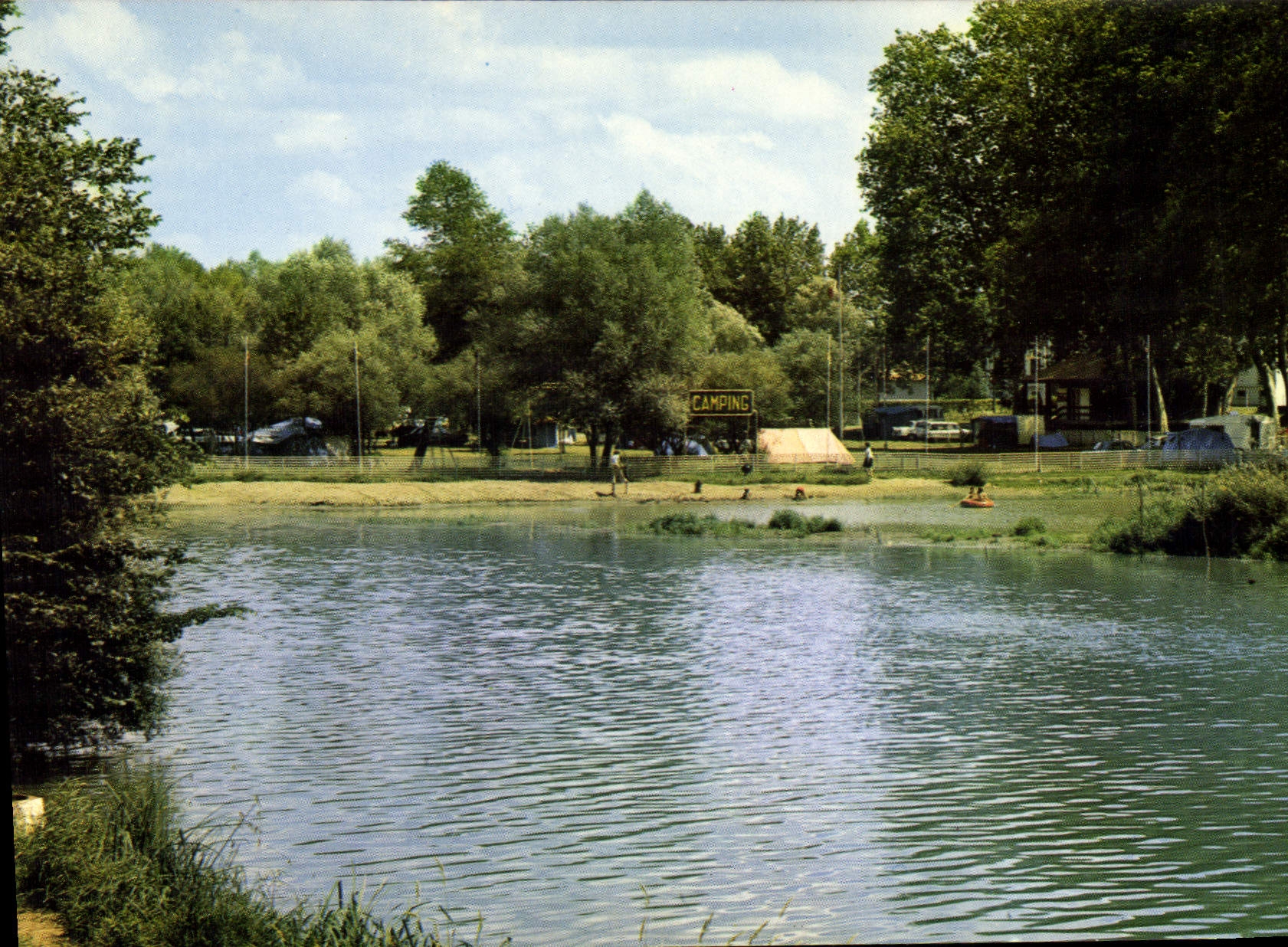 CPSM Aire Sur Adour Camping