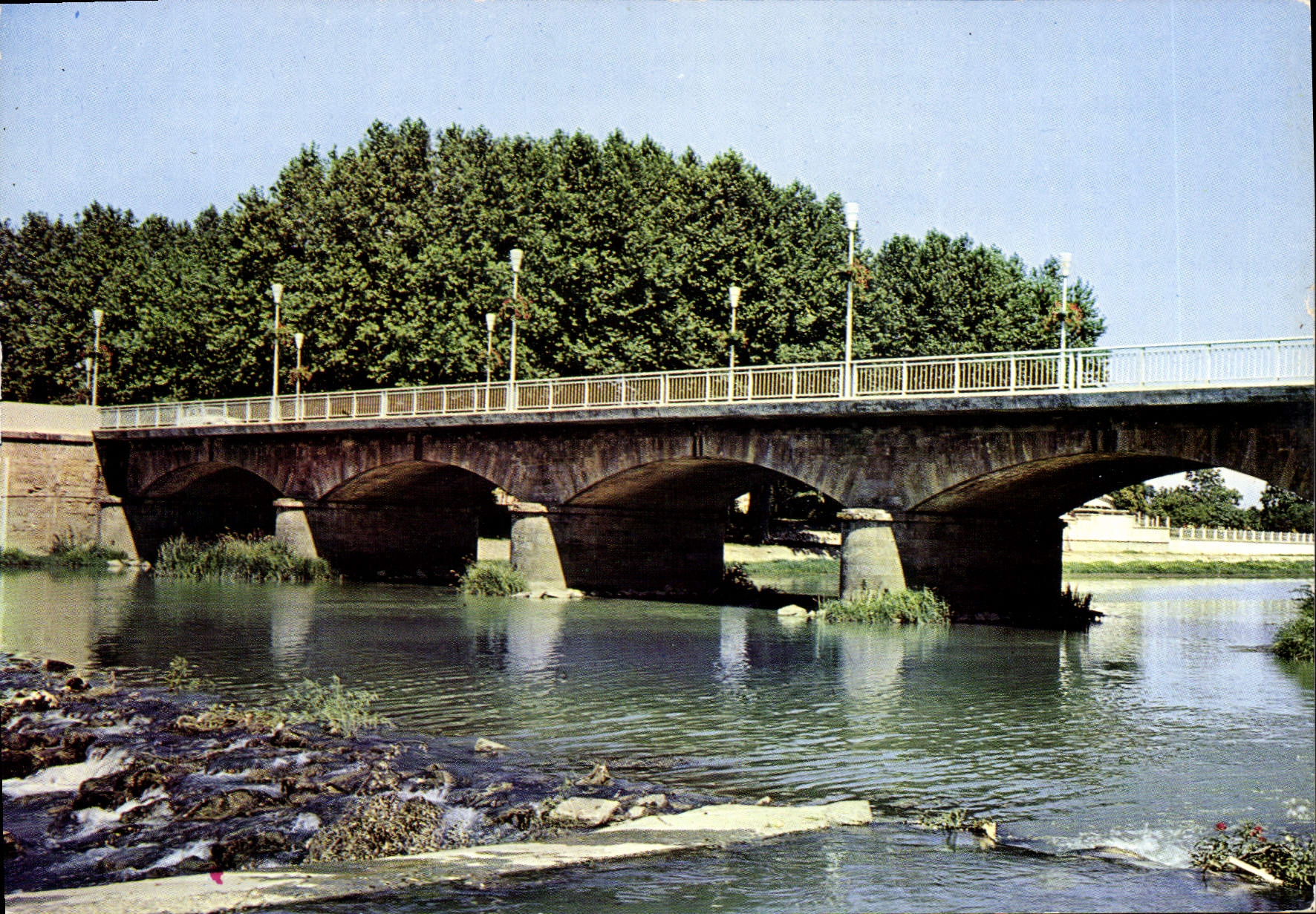 CPSM Aire Sur Adour Le Pont