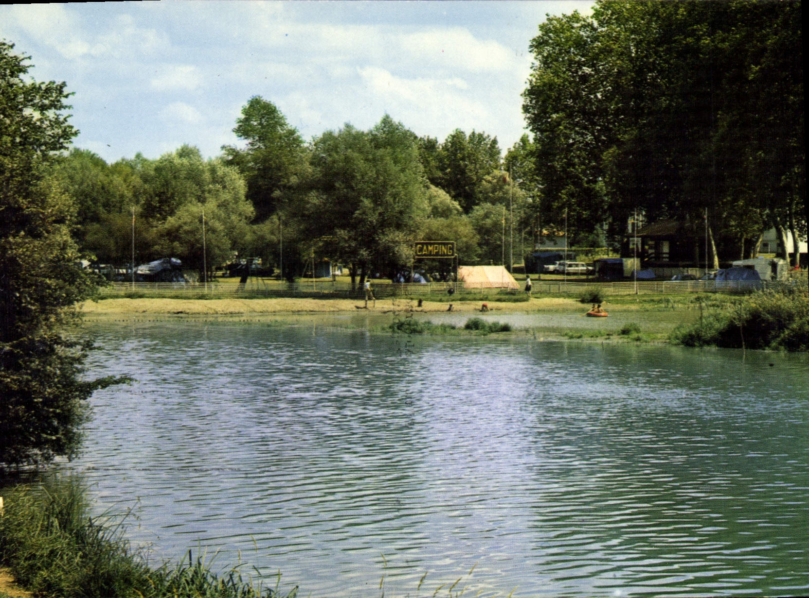 CPSM Aire Sur Adour Comping