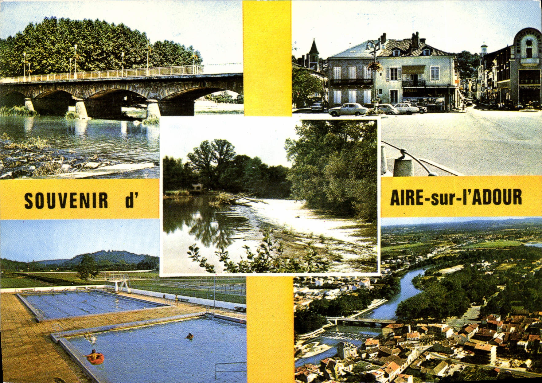 CPSM Aire Sur Adour Le Pont