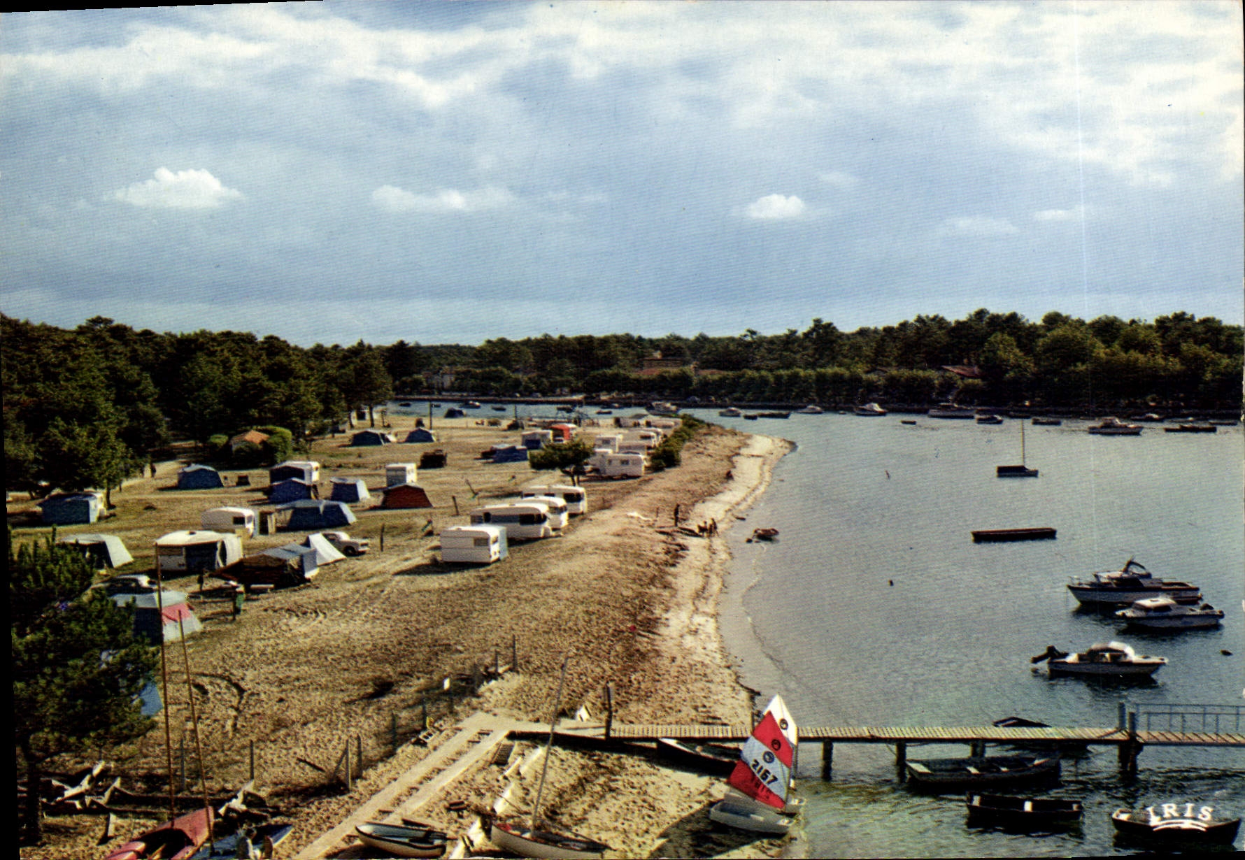 CPSM CAPBRETON Camping De La Pecherie