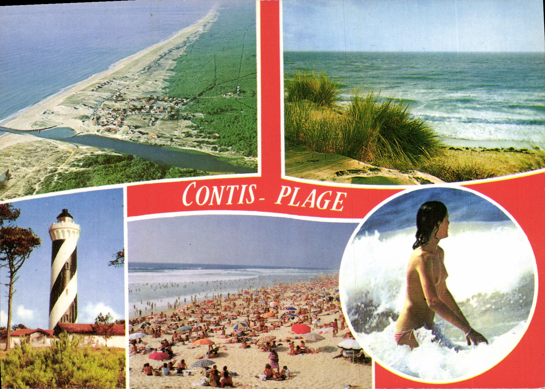 CPSM Dans Les Landes Contis