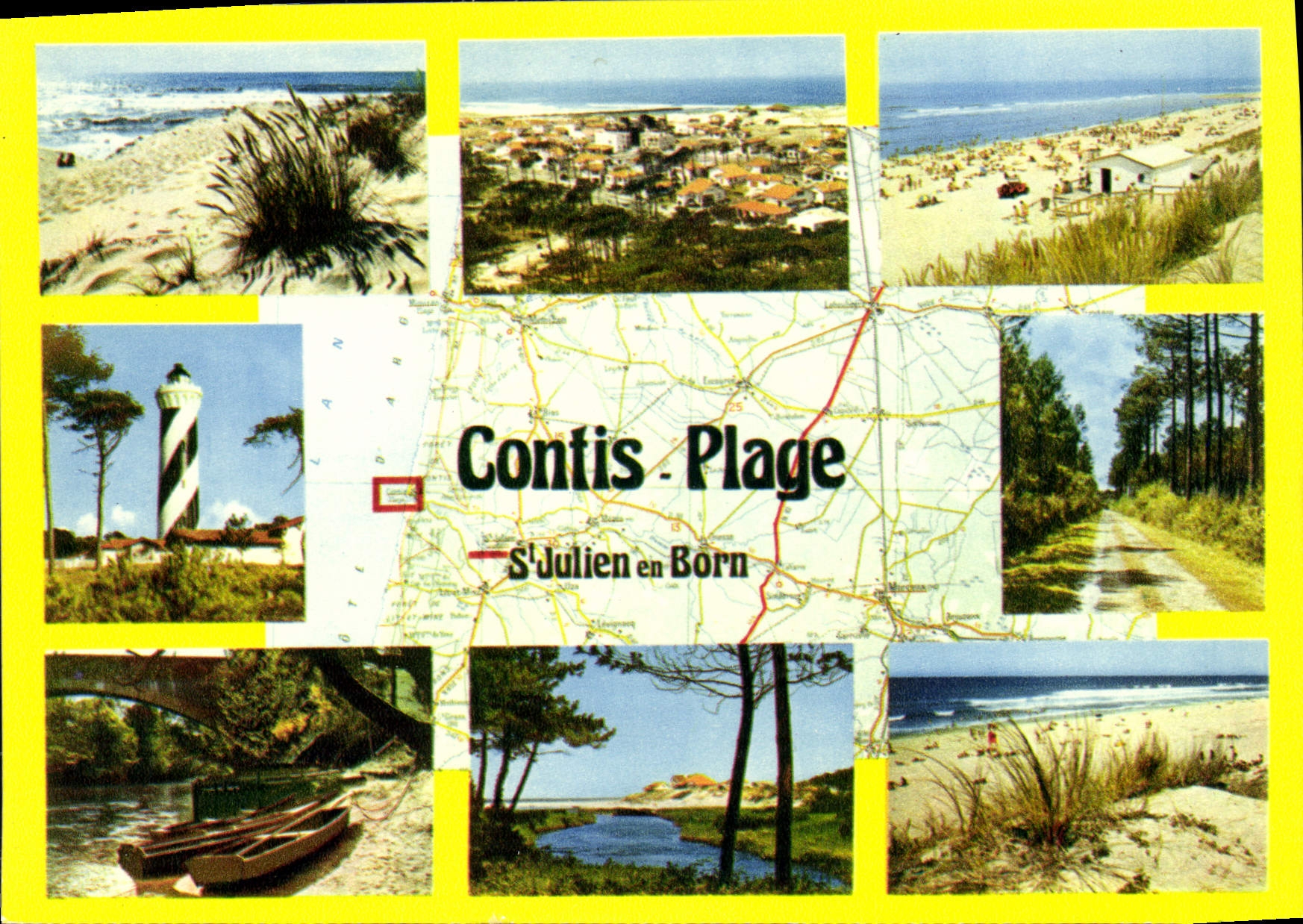 CPSM Contis Plage