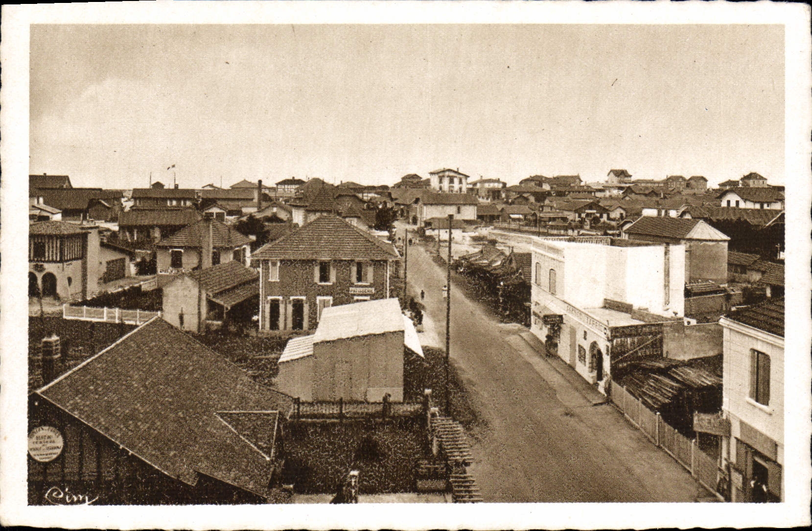 CPA Mimizan Plage Avenue Maurice Martin