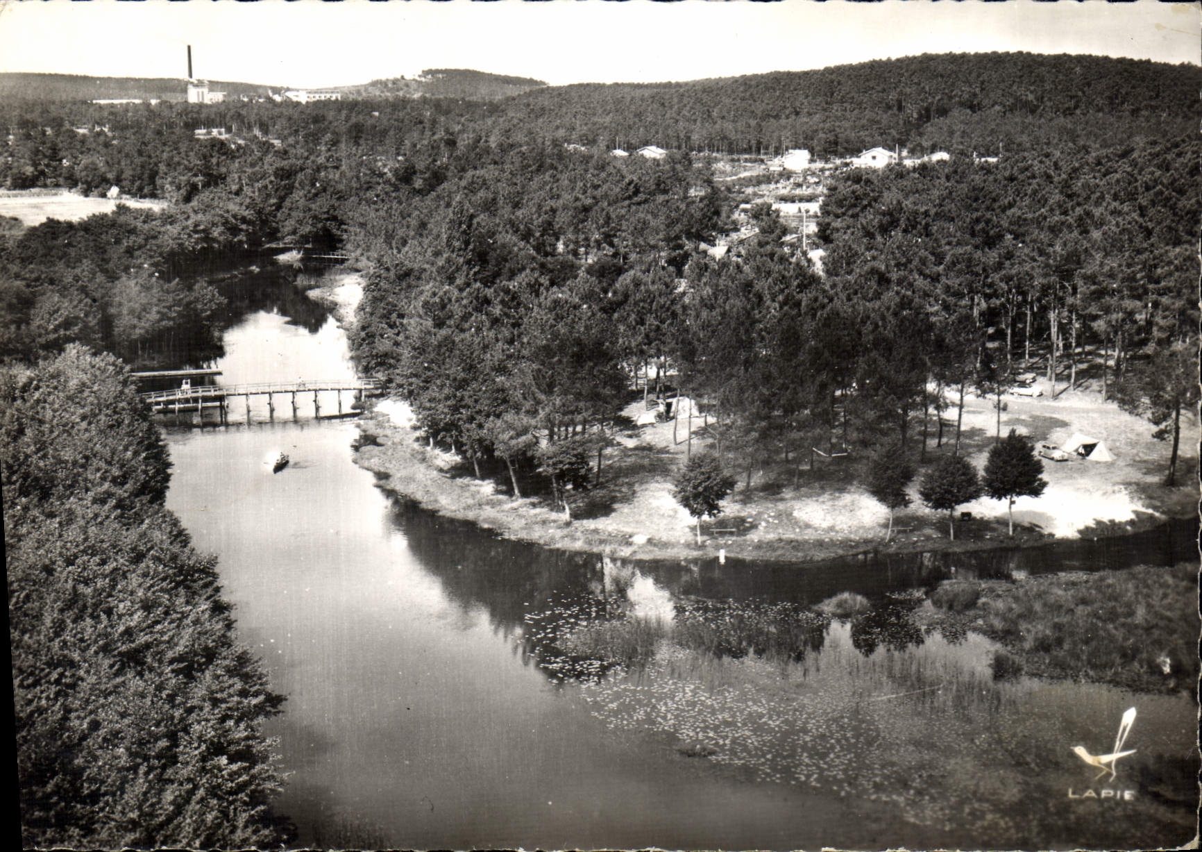 CPSM Mimizan Passerelle De I'Etang
