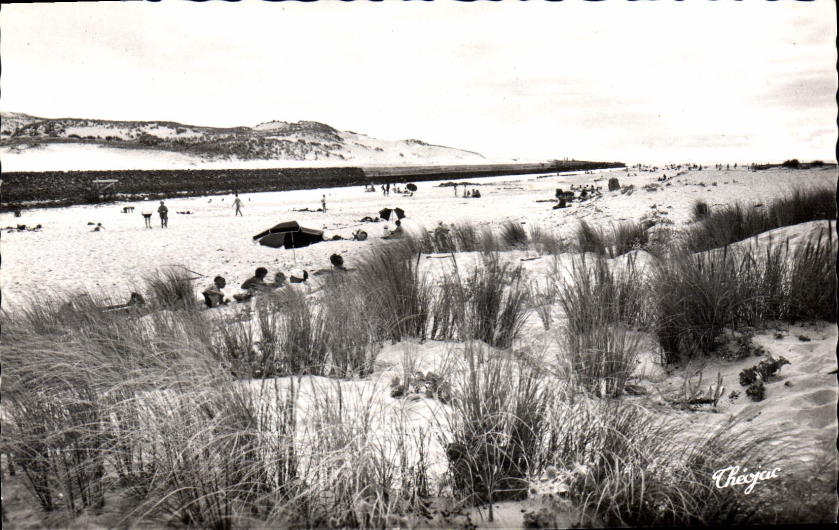 CPA Vieux Boucau Plage Du Courant