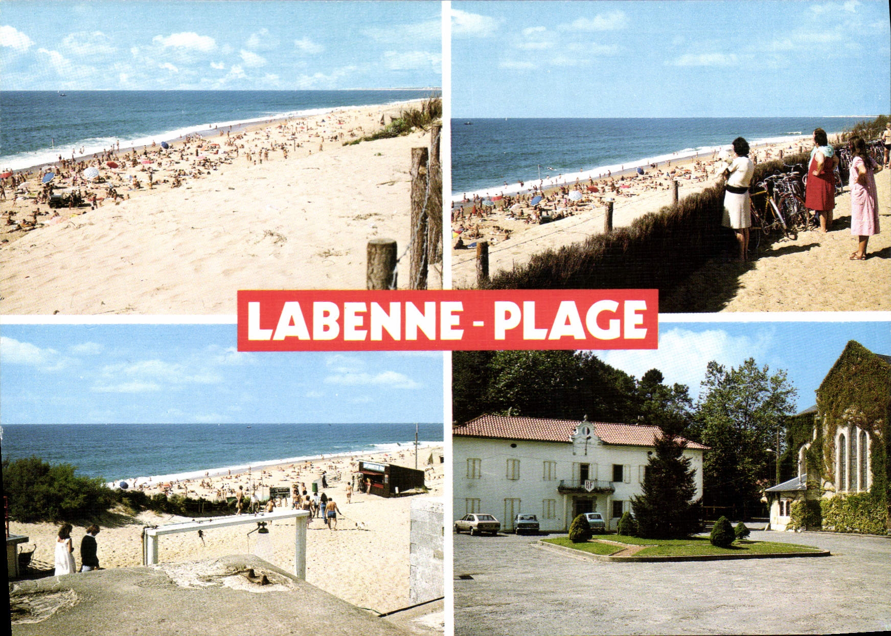 CPSM Labenne La Grande Plage Oceane