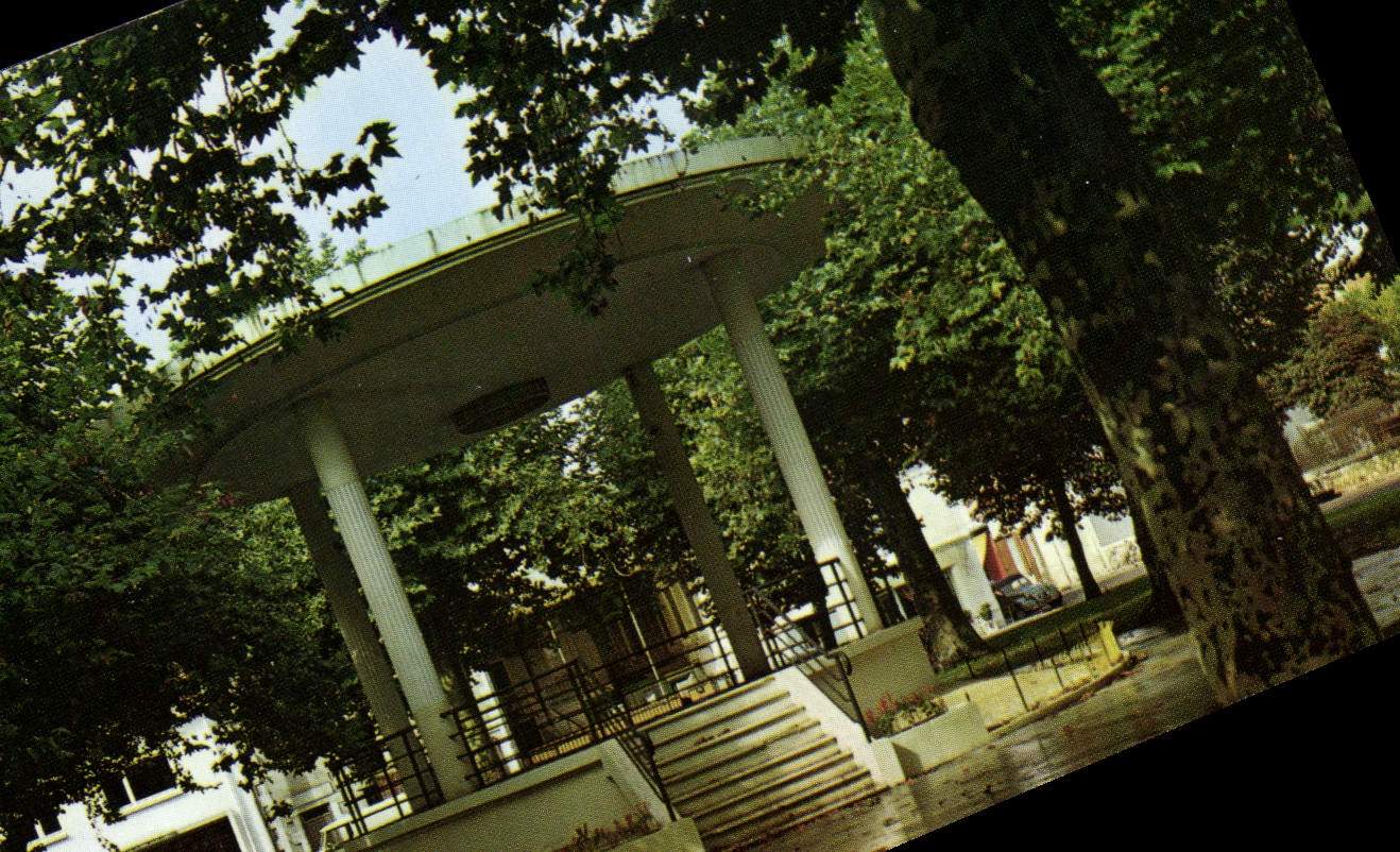 CPSM Labouheyre Le Kiosque