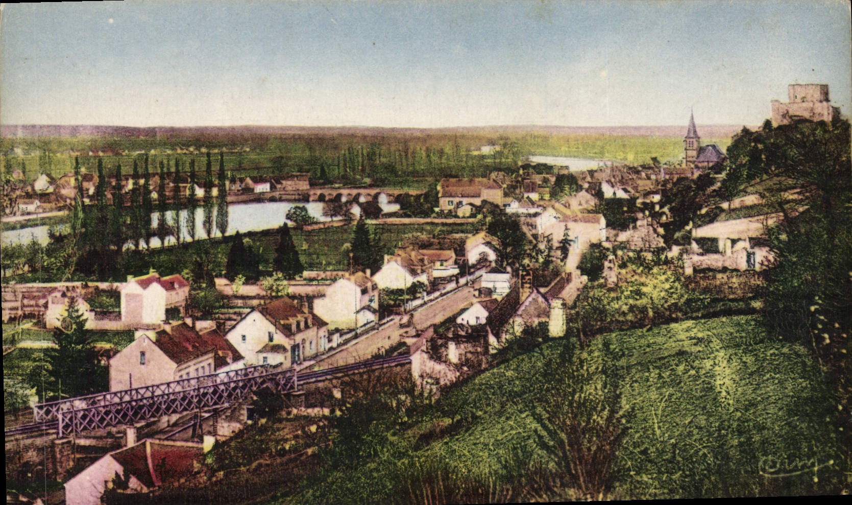 CPA Montrichard Vue Generale