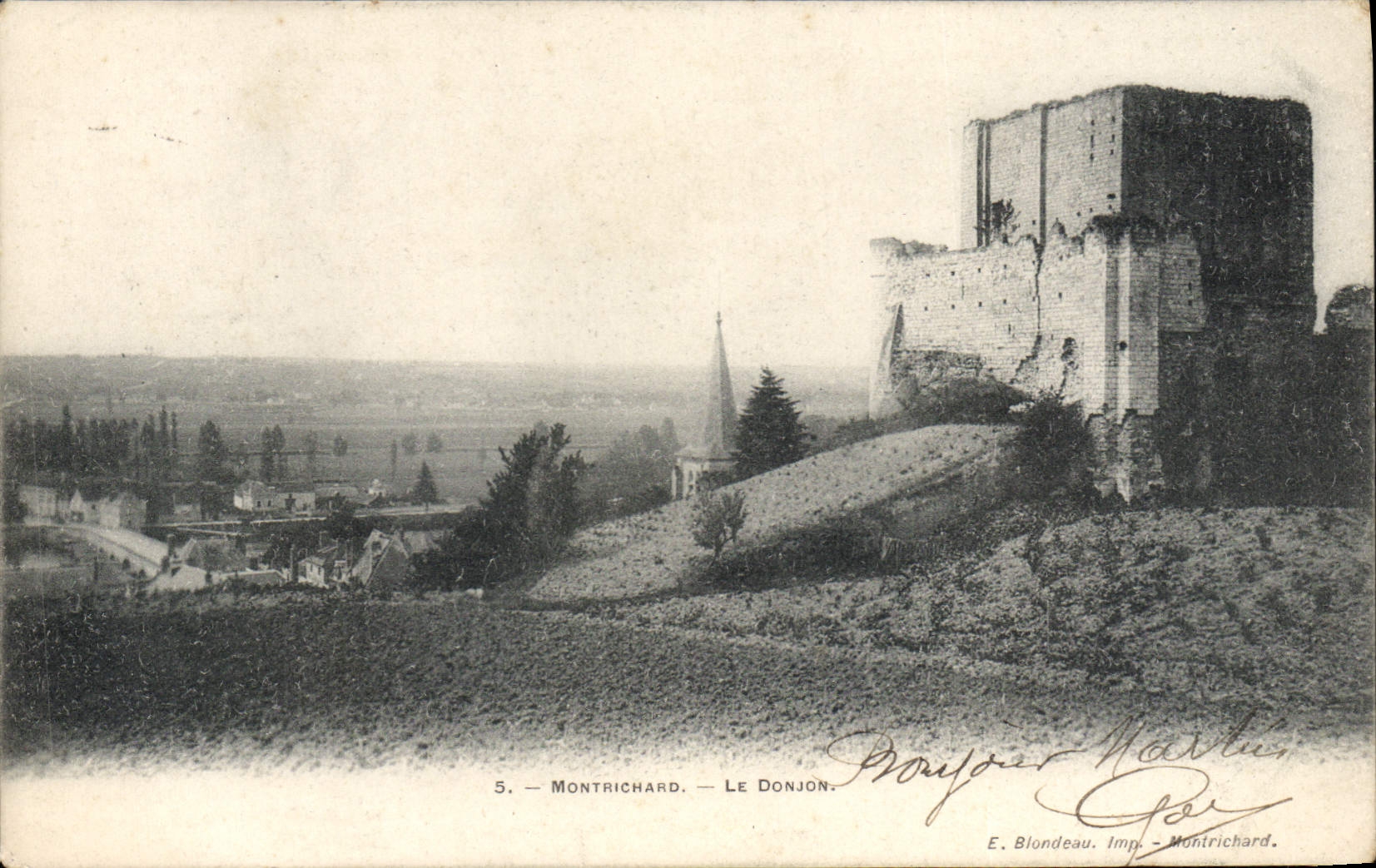CPA Montrichard Le Donjon