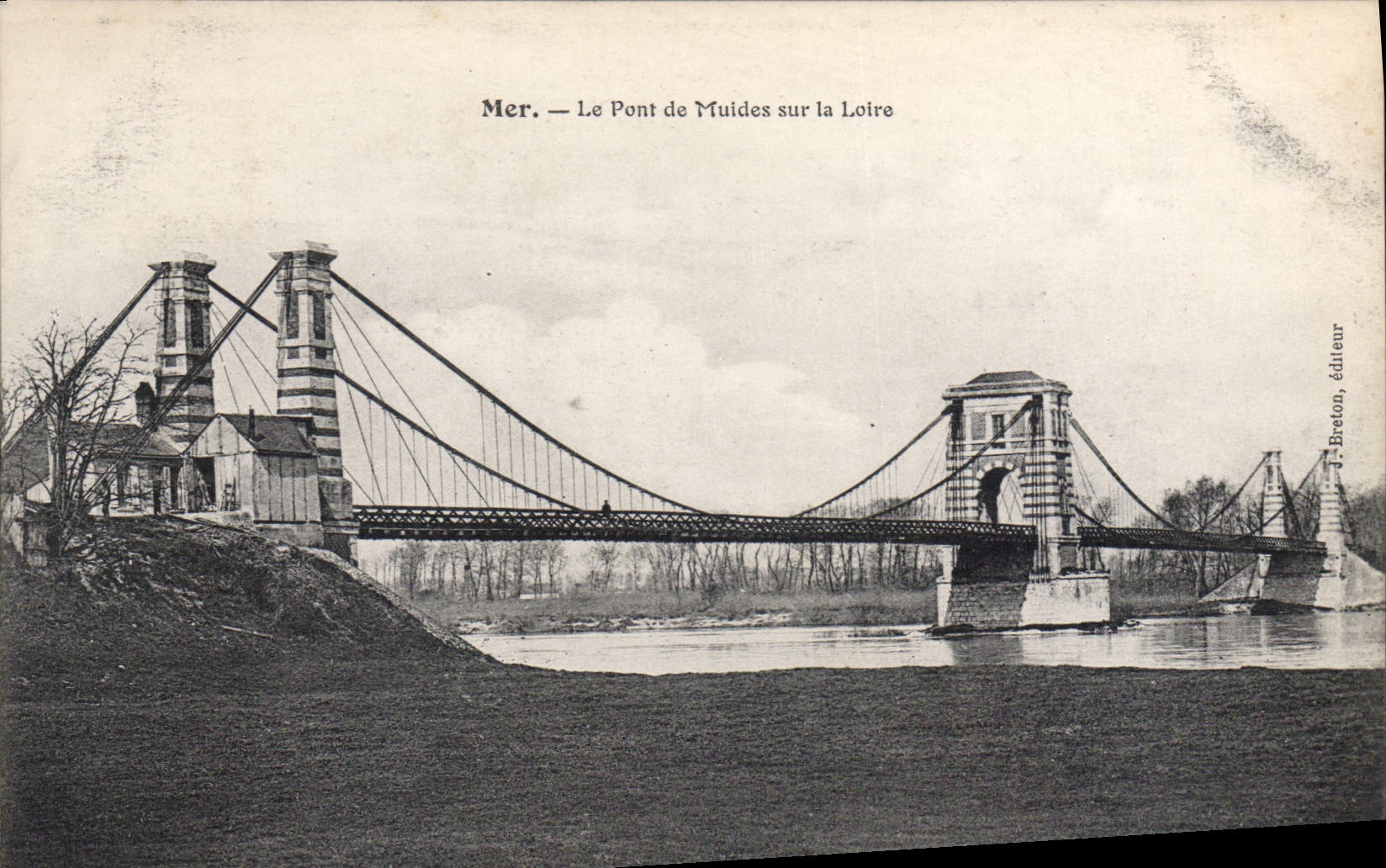 CPA Mer Le Pont de Muides sur la Loire