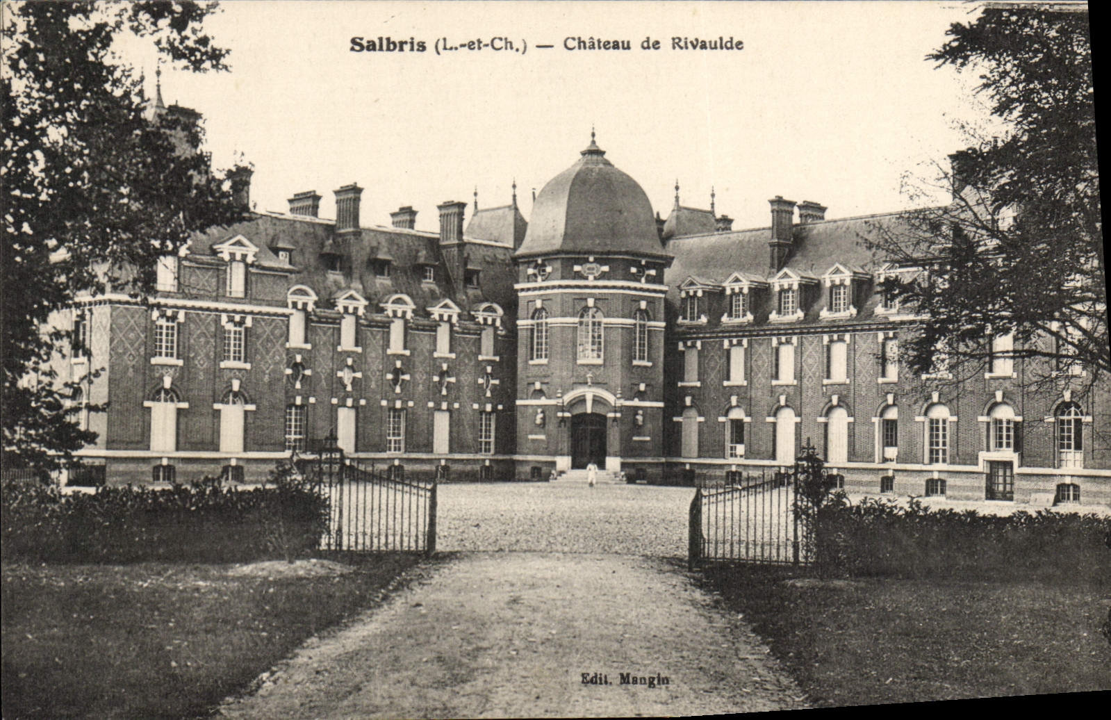 CPA Salbris Chateau de Rivaulde