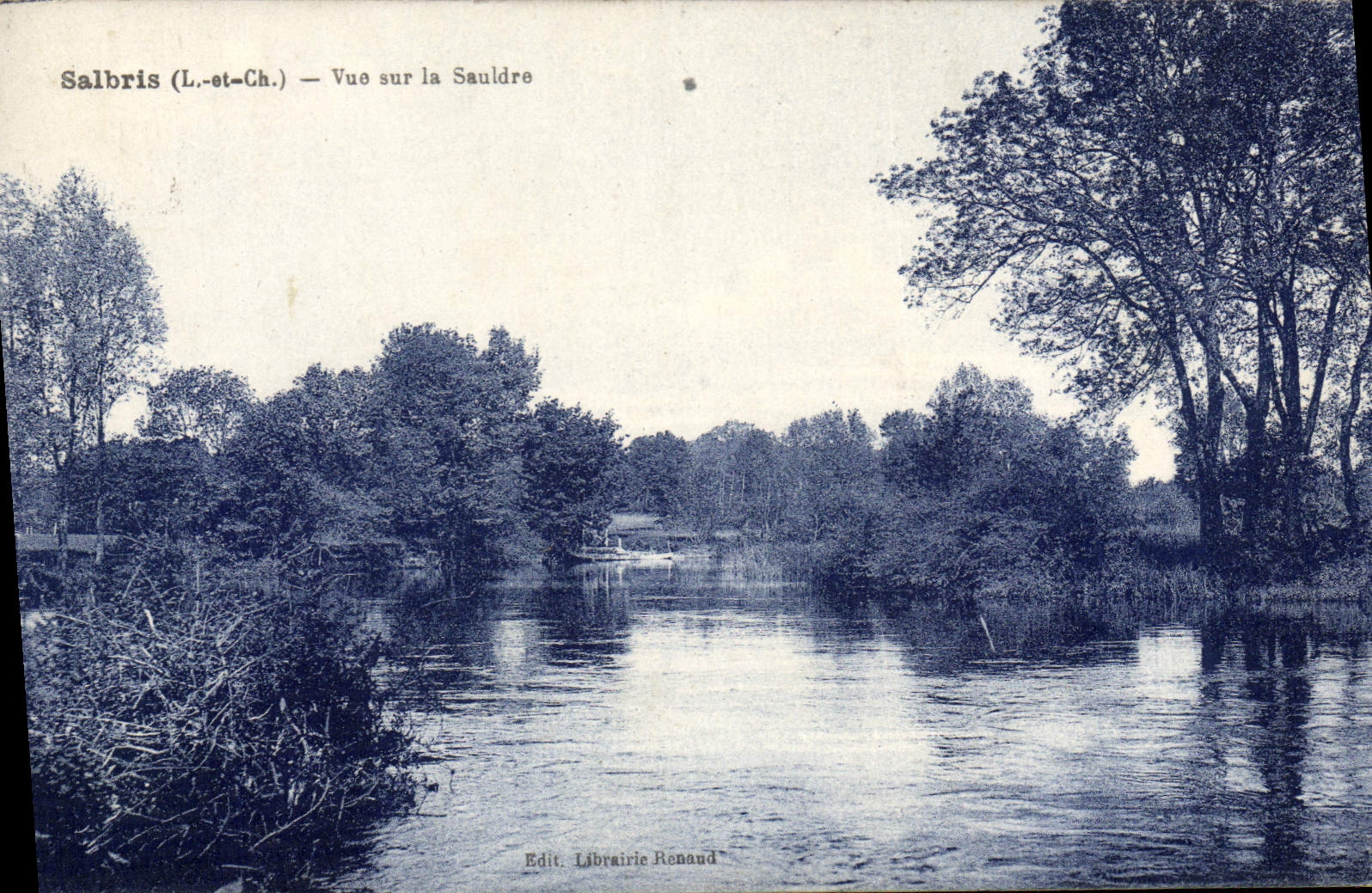 CPA Salbris Vue sur la Sauldre