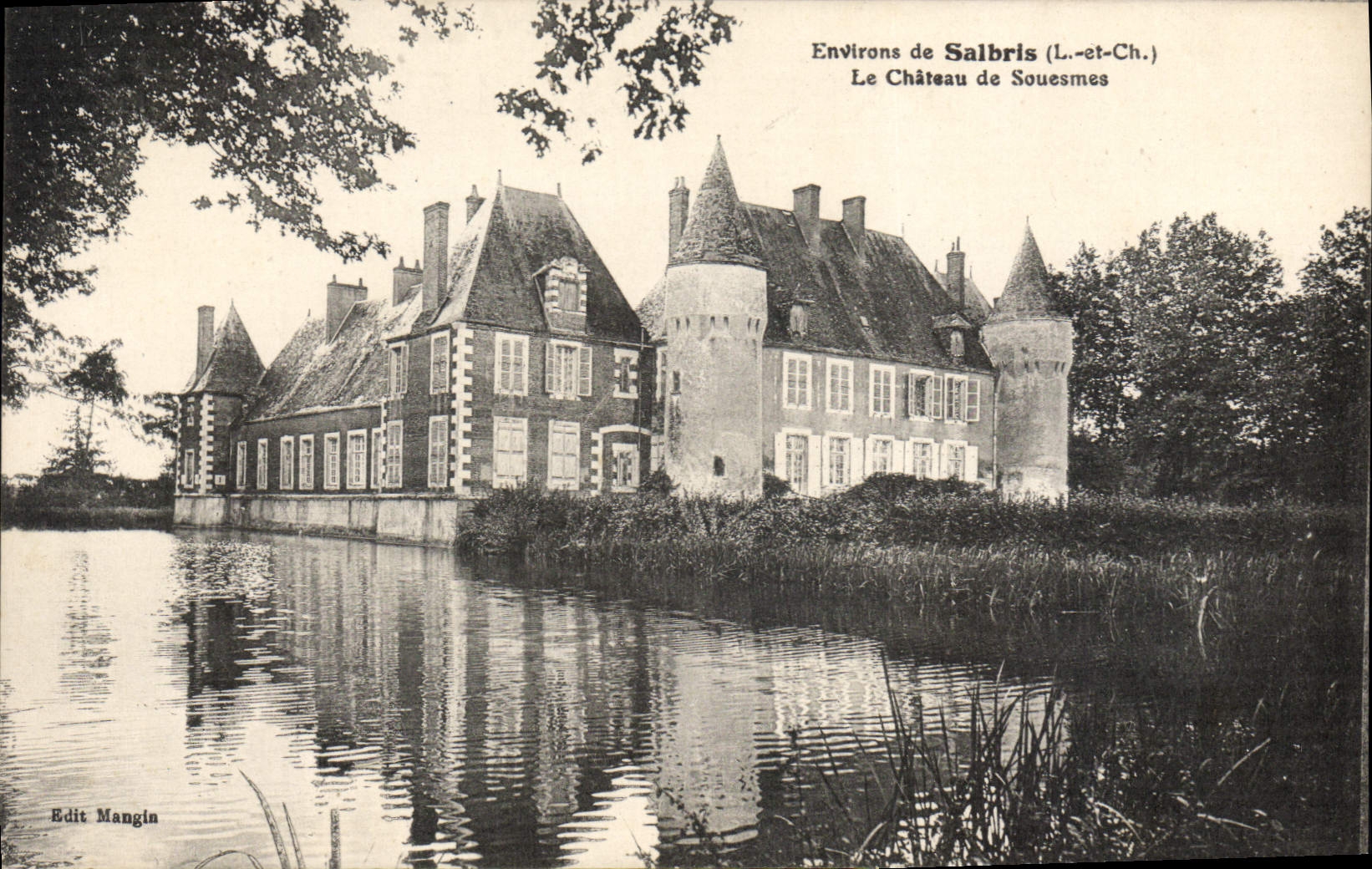 CPA Environs de Salbris Le Chateau de Souesmes