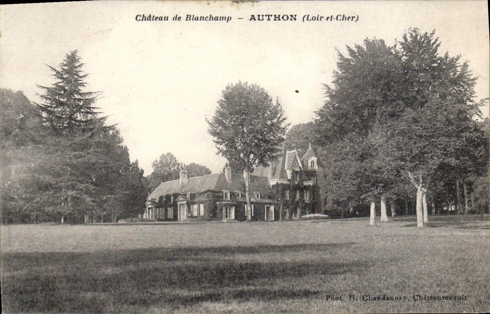 CPA Chateau de Blanchamp Authon