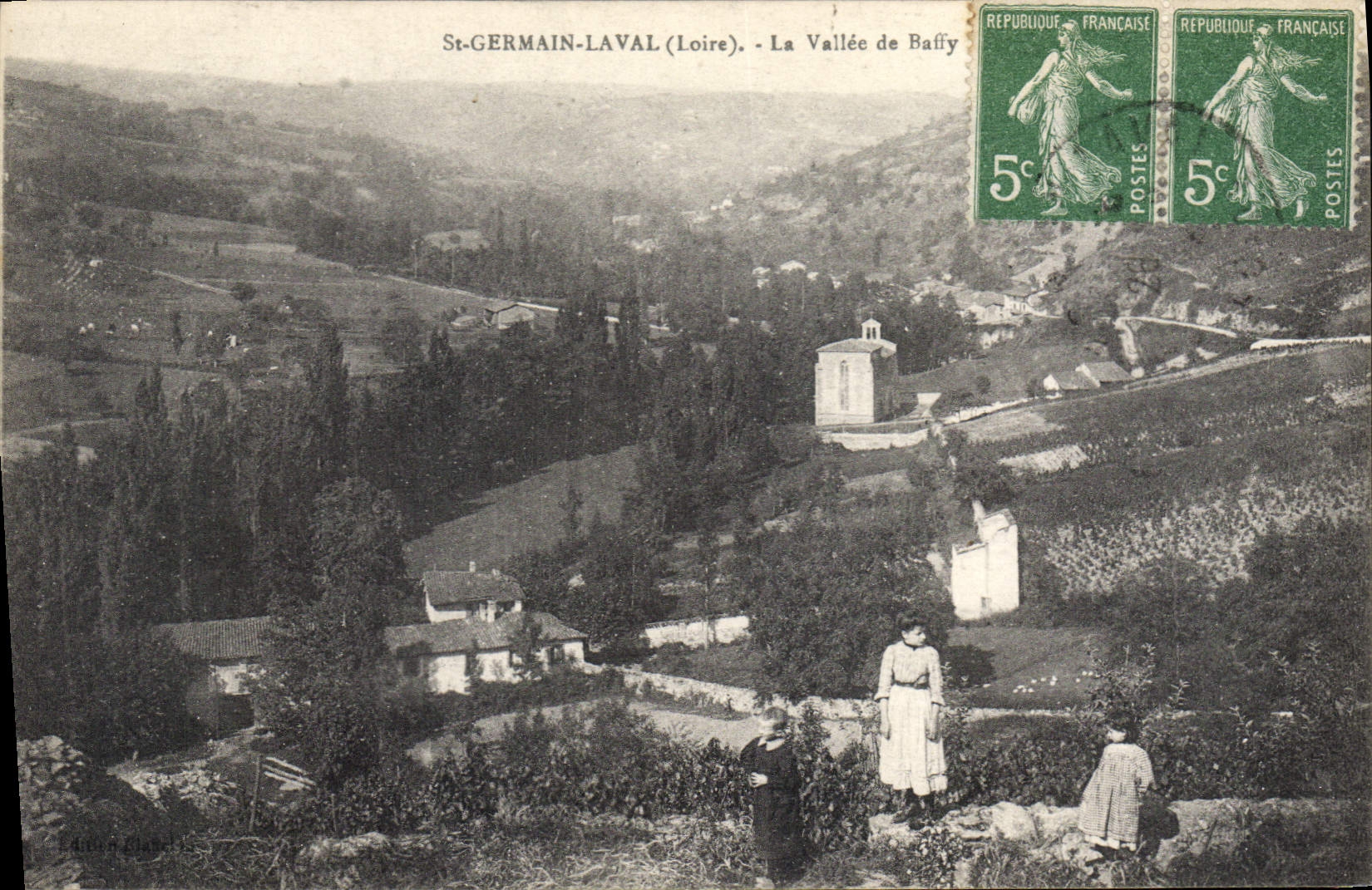 CPA Saint Germain Laval La Vallee de Baffy