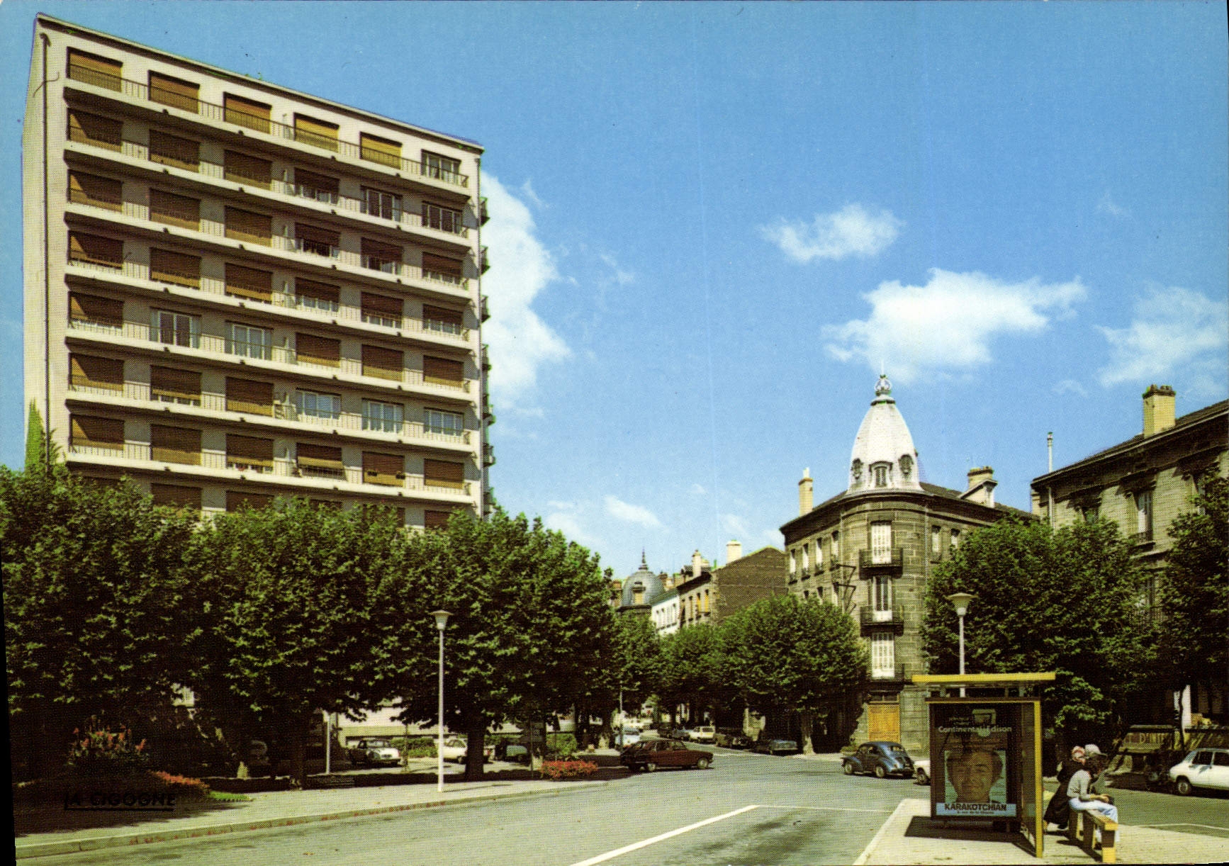 CPSM Saint Chamond Avenue de la Liberation