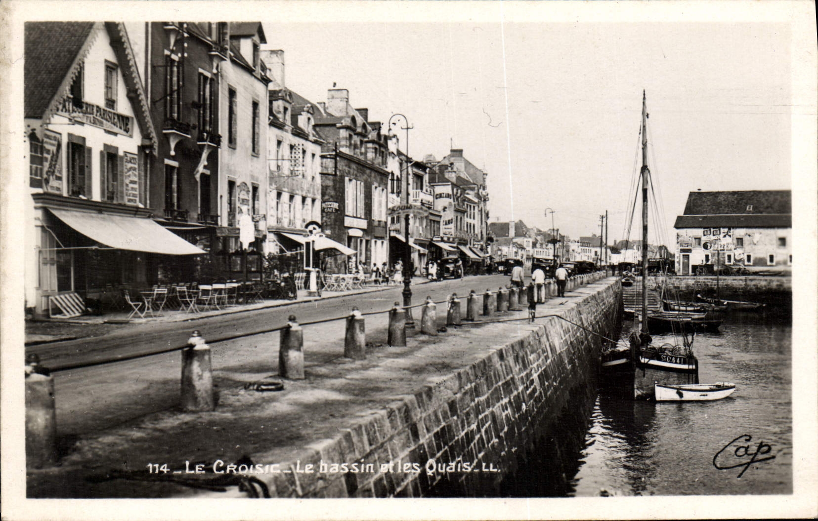CPA Le Croisic La bassin et les Quais