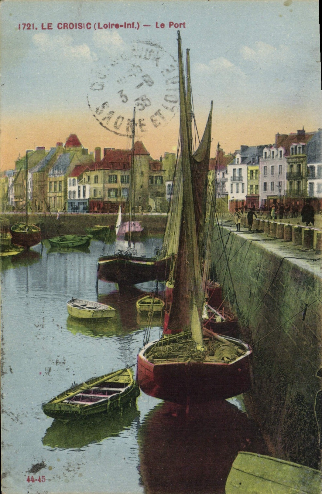 CPA Le Croisic Le Port