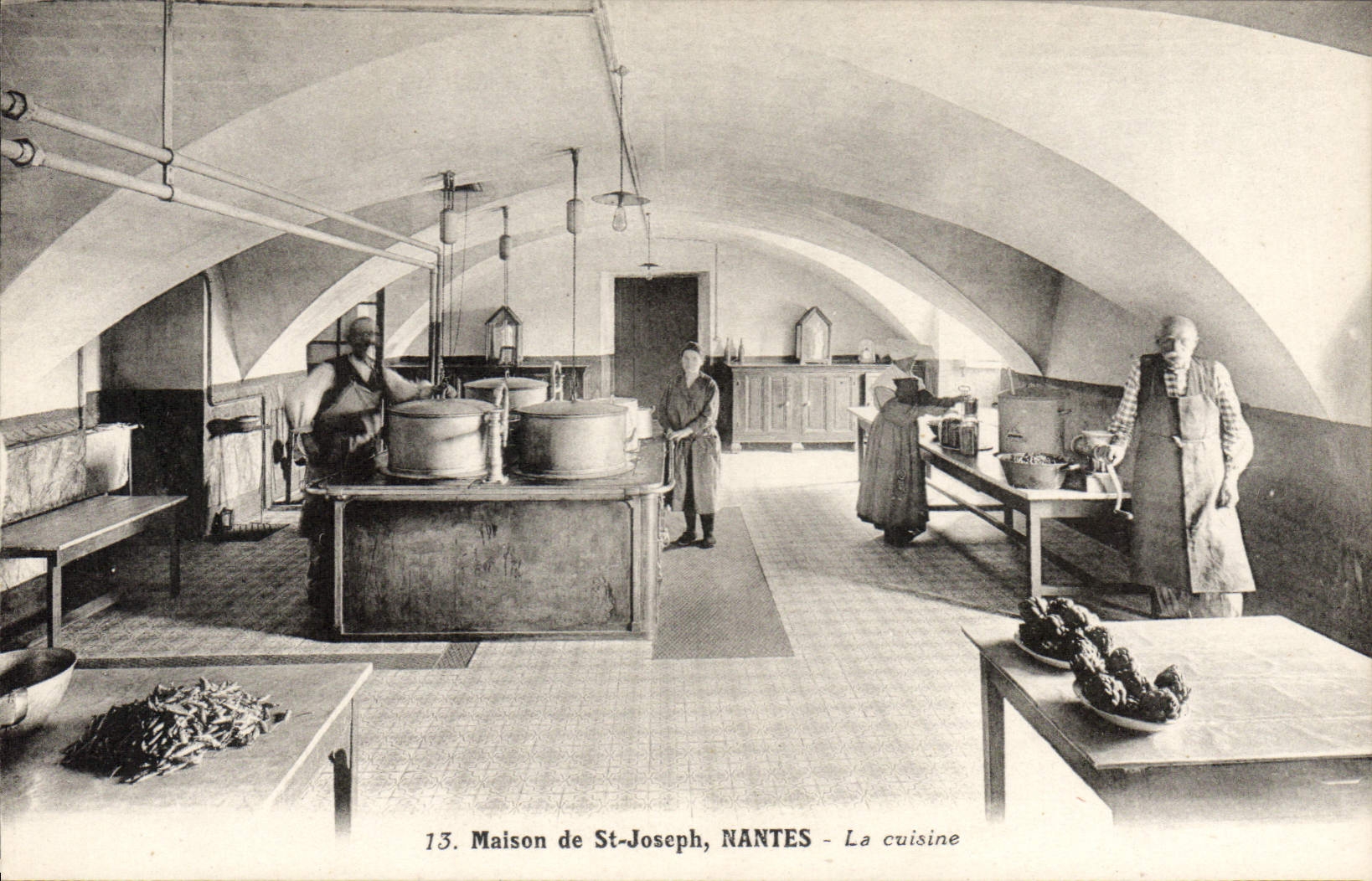 CPA Maison de St Joseph Nantes La Cuisine
