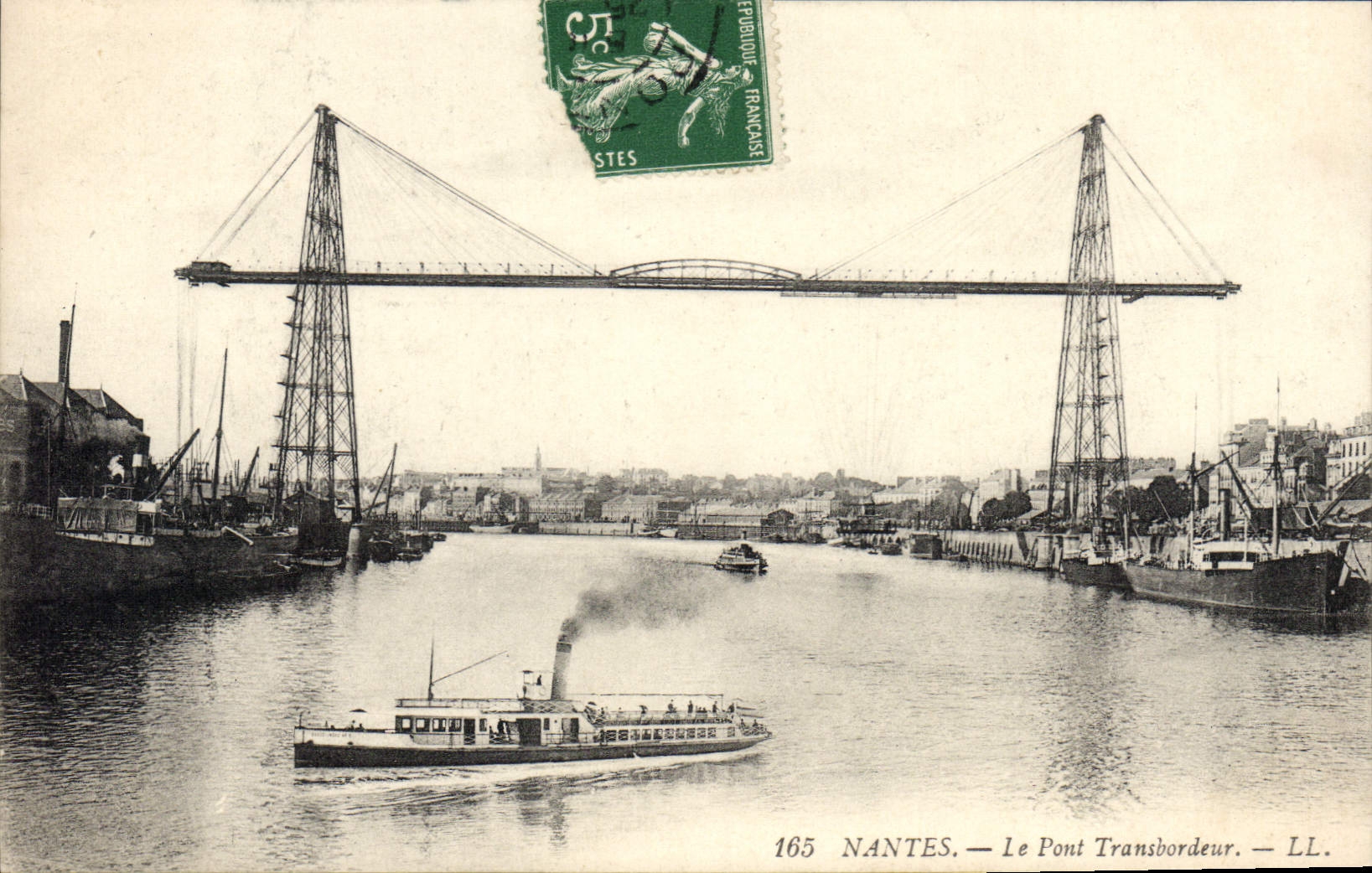 CPA Nantes Le Pont Transbordeur
