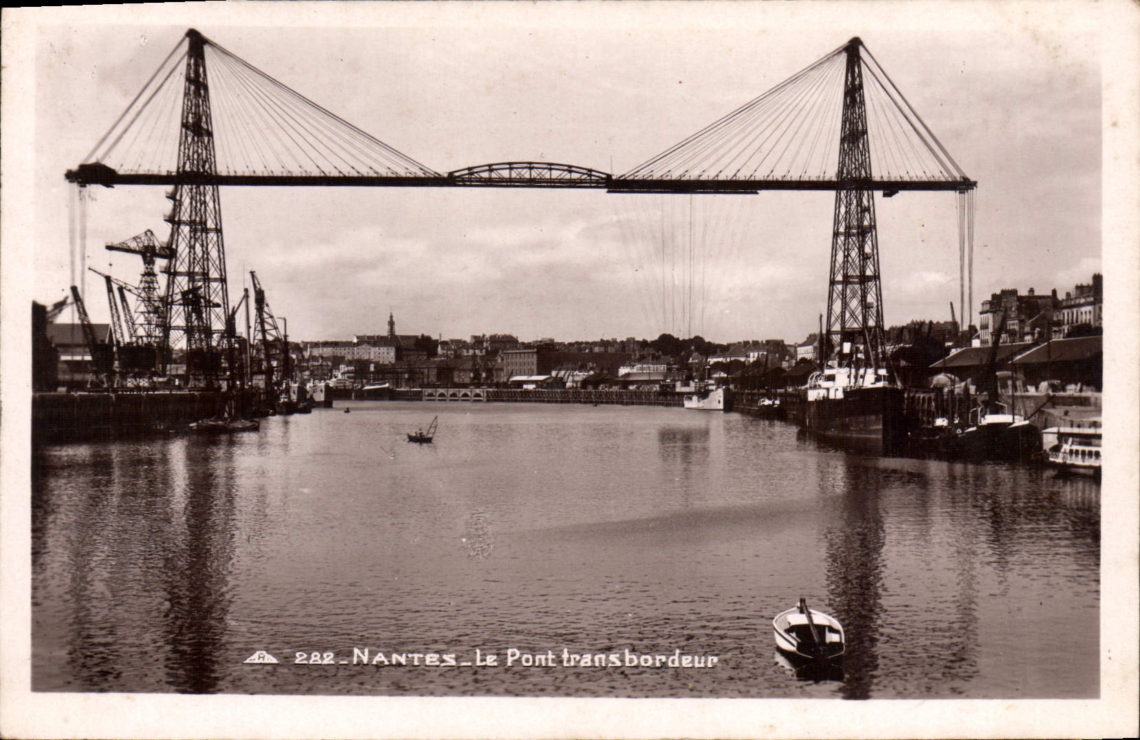 CPA Nantes Le Pont Transbordeur