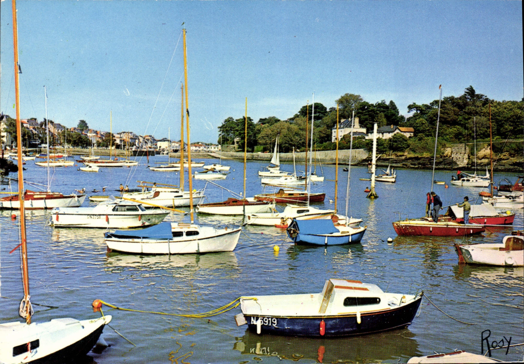 CPSM Pornic Entree du Port
