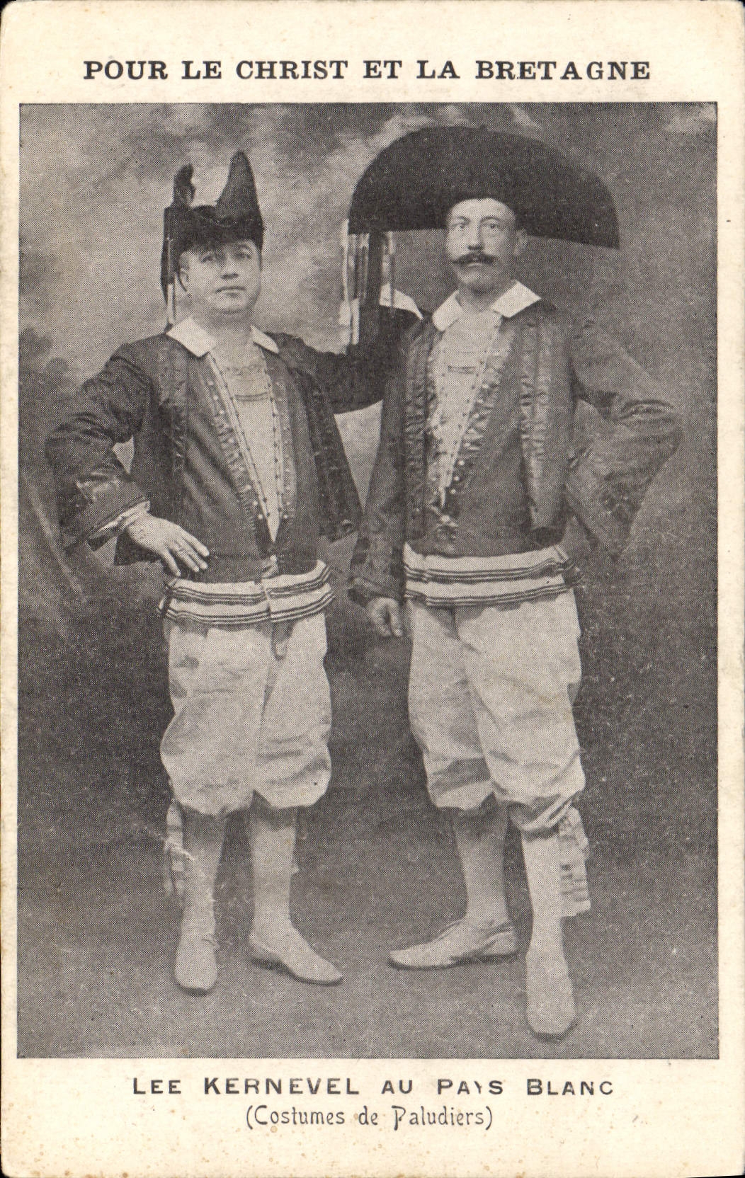 CPA Lee Kernevel Au Pays Blanc paludiers