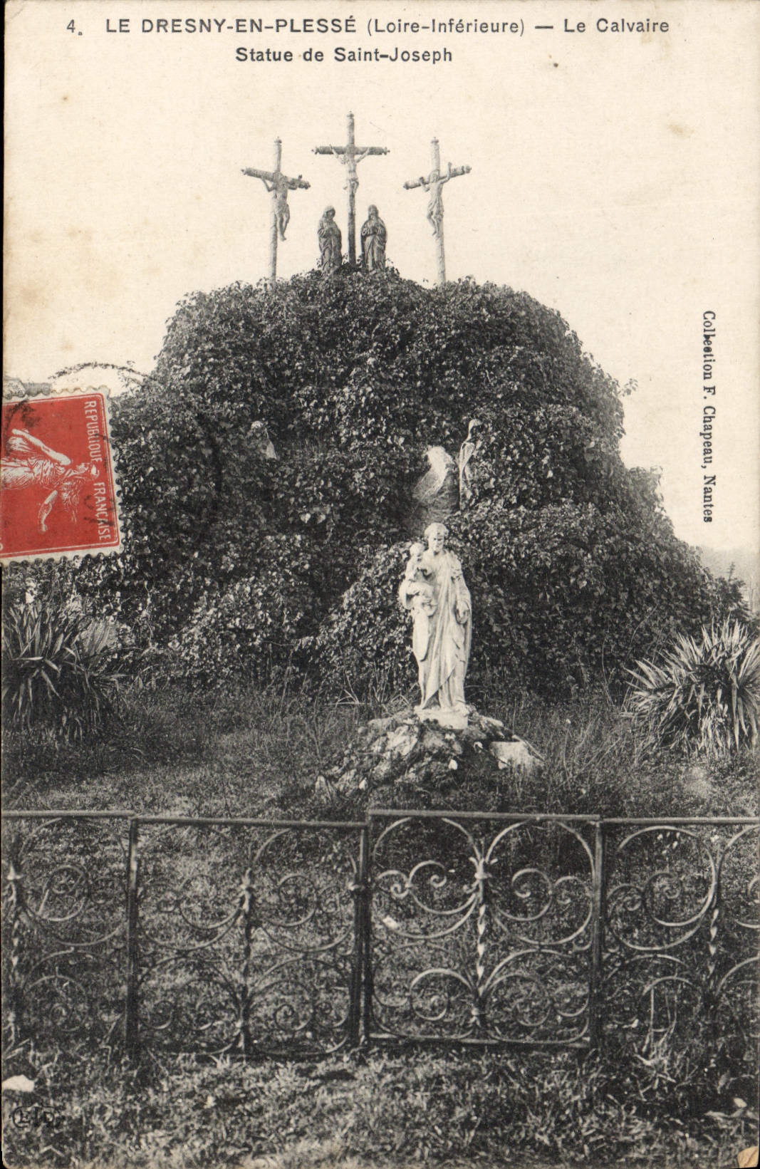 CPA Le Dresny En Plesse Le Calvaire
