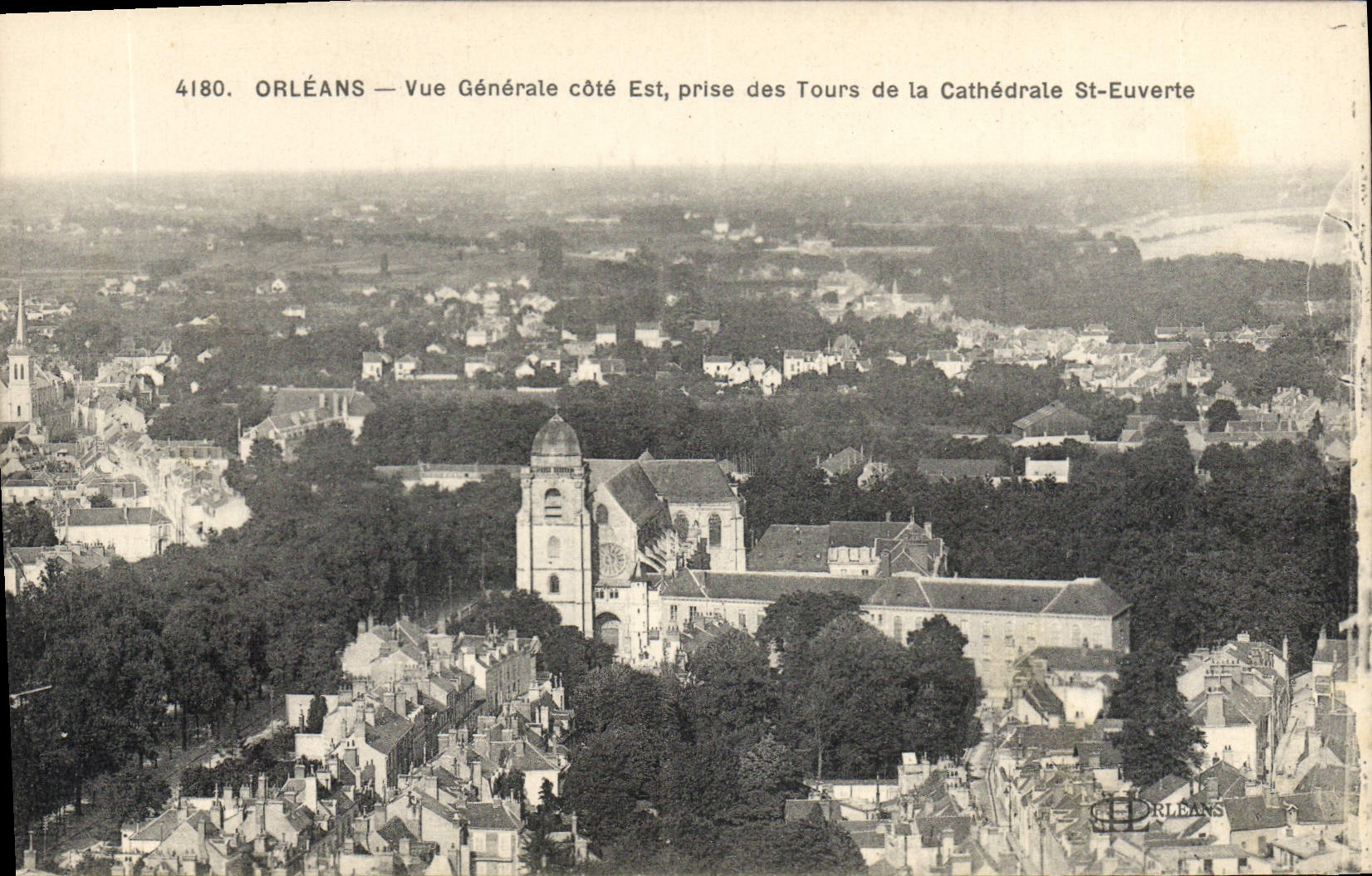 CPA Orleans Vue Generale Cote Est