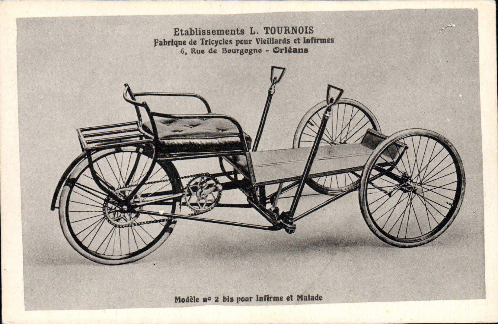 CPA Orleans établissements Tournois Fabrique De Tricycles