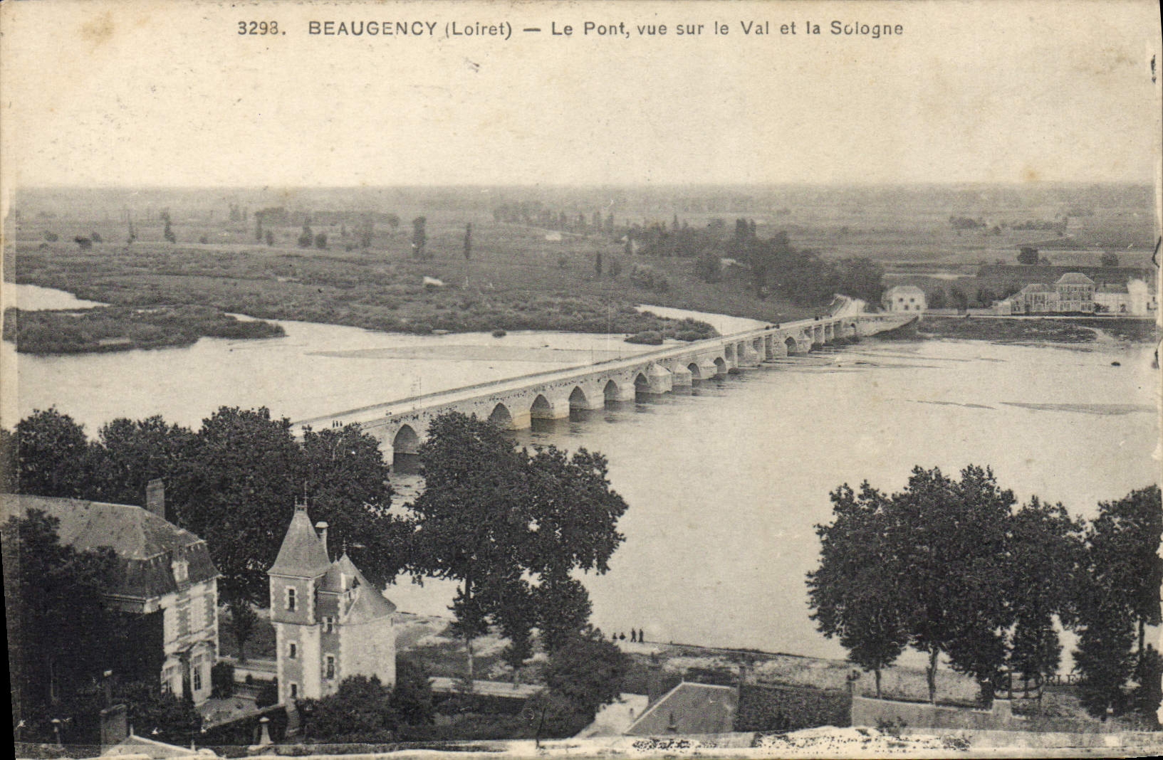 CPA Beaugency Le Pont Vue Sur Val Et la Sologne