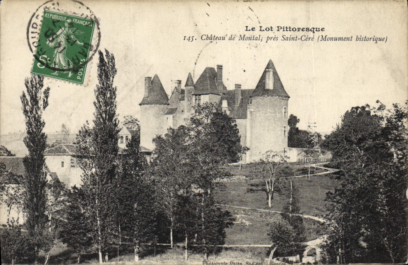 CPA Chateau De Montal Pres Saint Céré