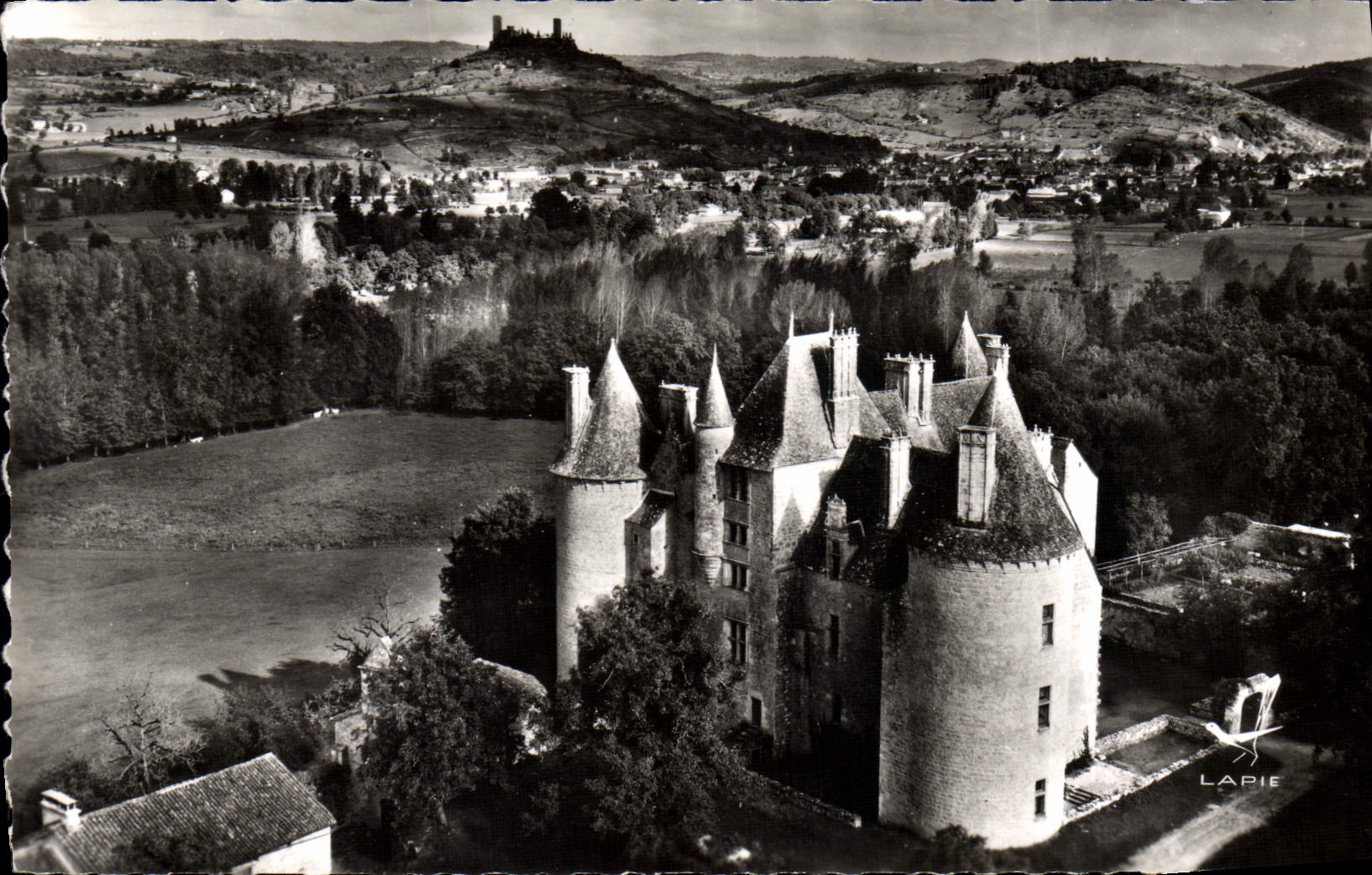 CPA St Cere Chateau De Montal