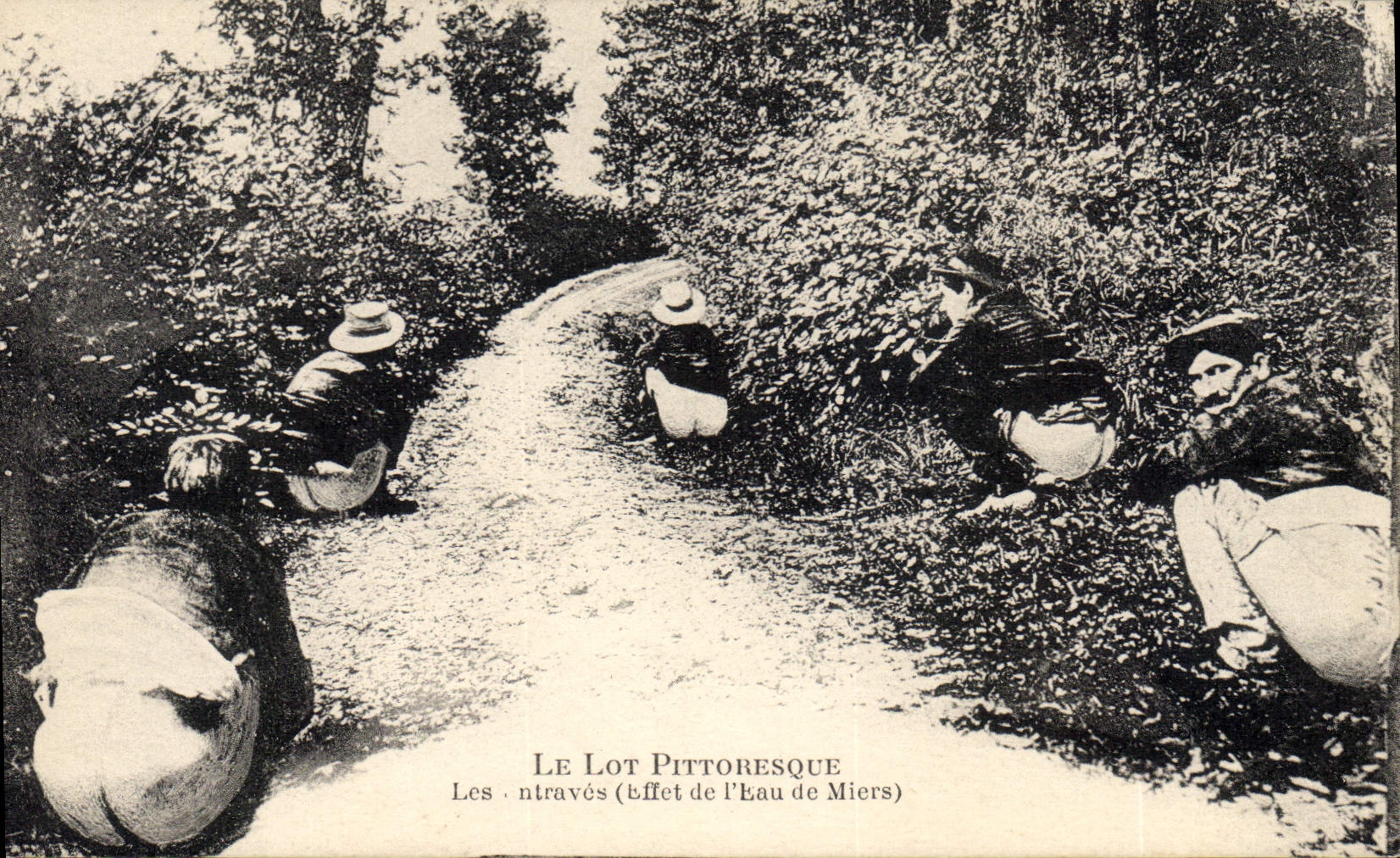 CPA Le Lot Pittoresque Les entravés effet de l'eau de Miers