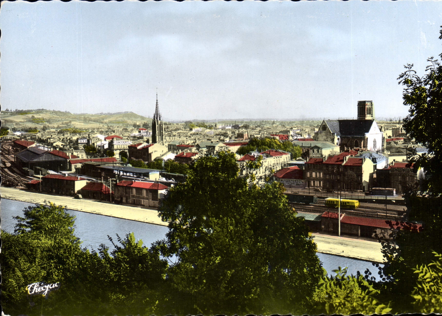 CPSM Agen Vue Generale Le Canal