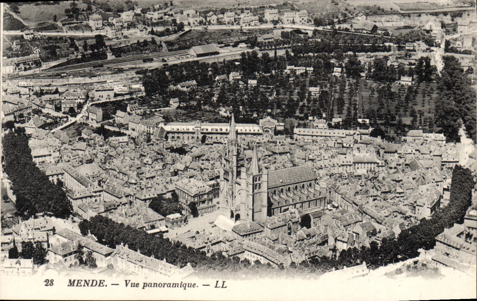 CPA Mende Vue Panoramique
