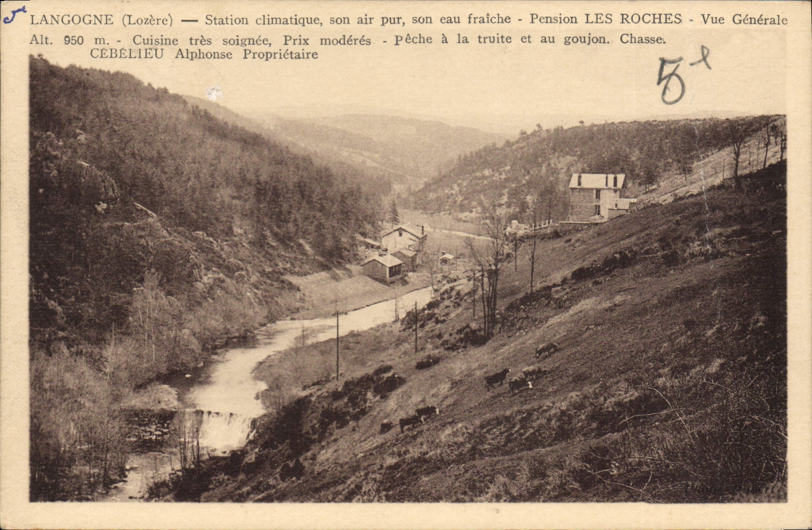 CPA Langogne Station Climatique pention LES ROCHES
