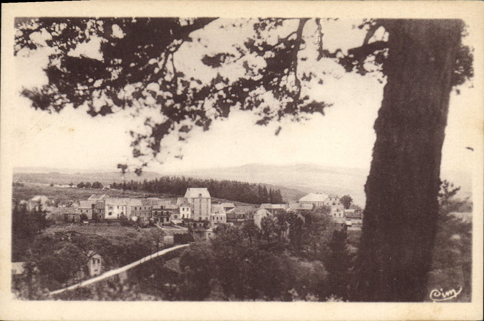 CPA Langogne Vue Generale