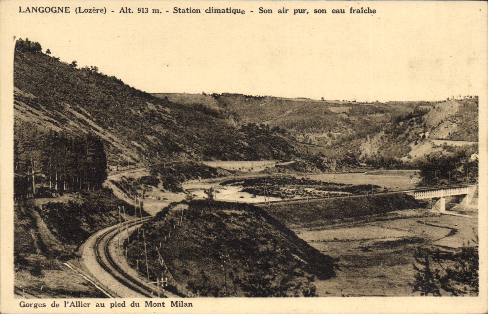 CPA Langogne Station Climatique