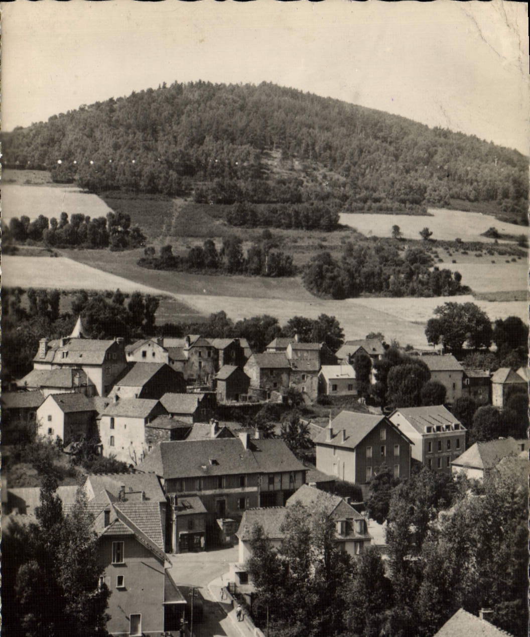CPA Bagnols Les Bains Quartier Du Pont