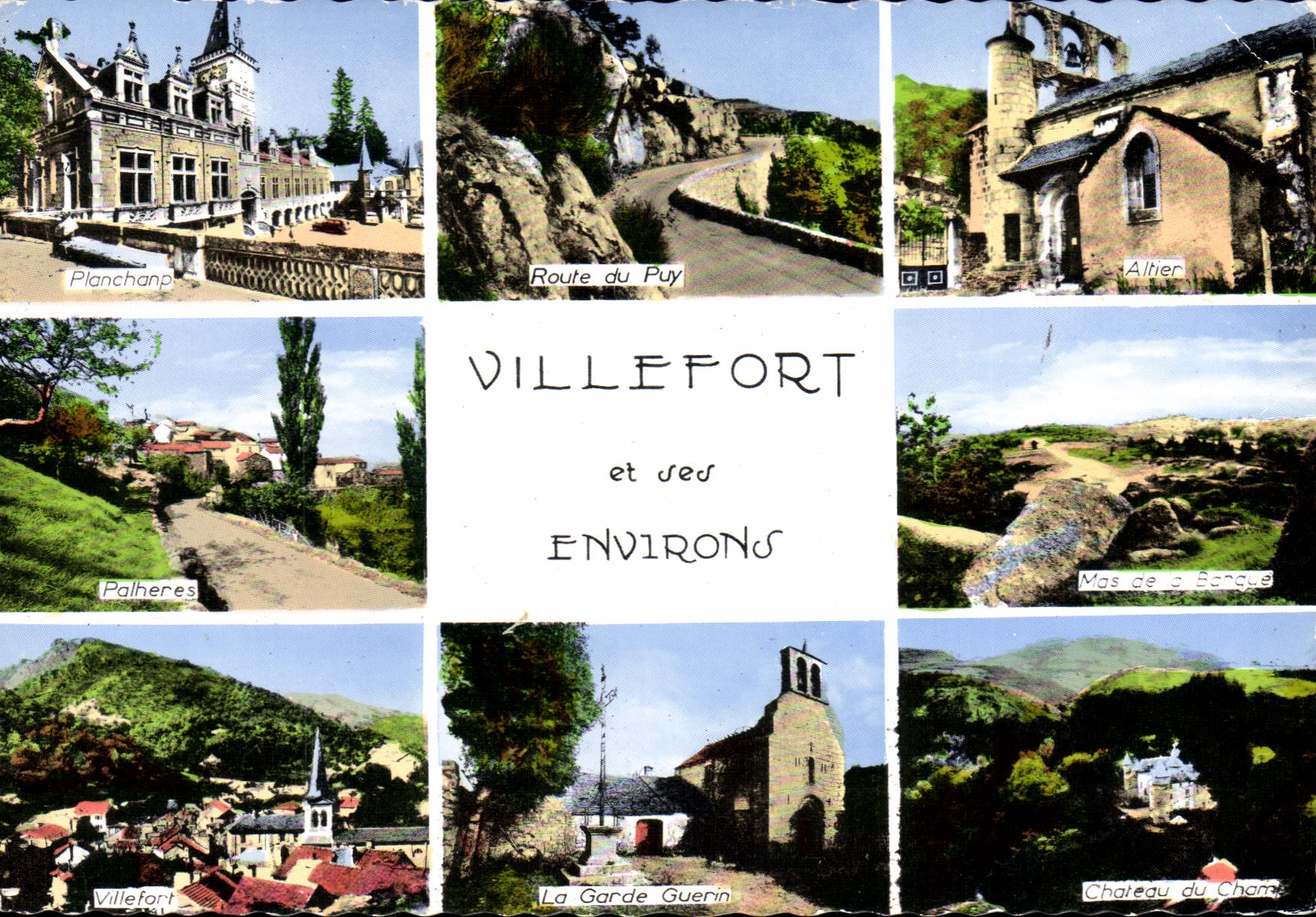 CPSM Villefort Ses Environs