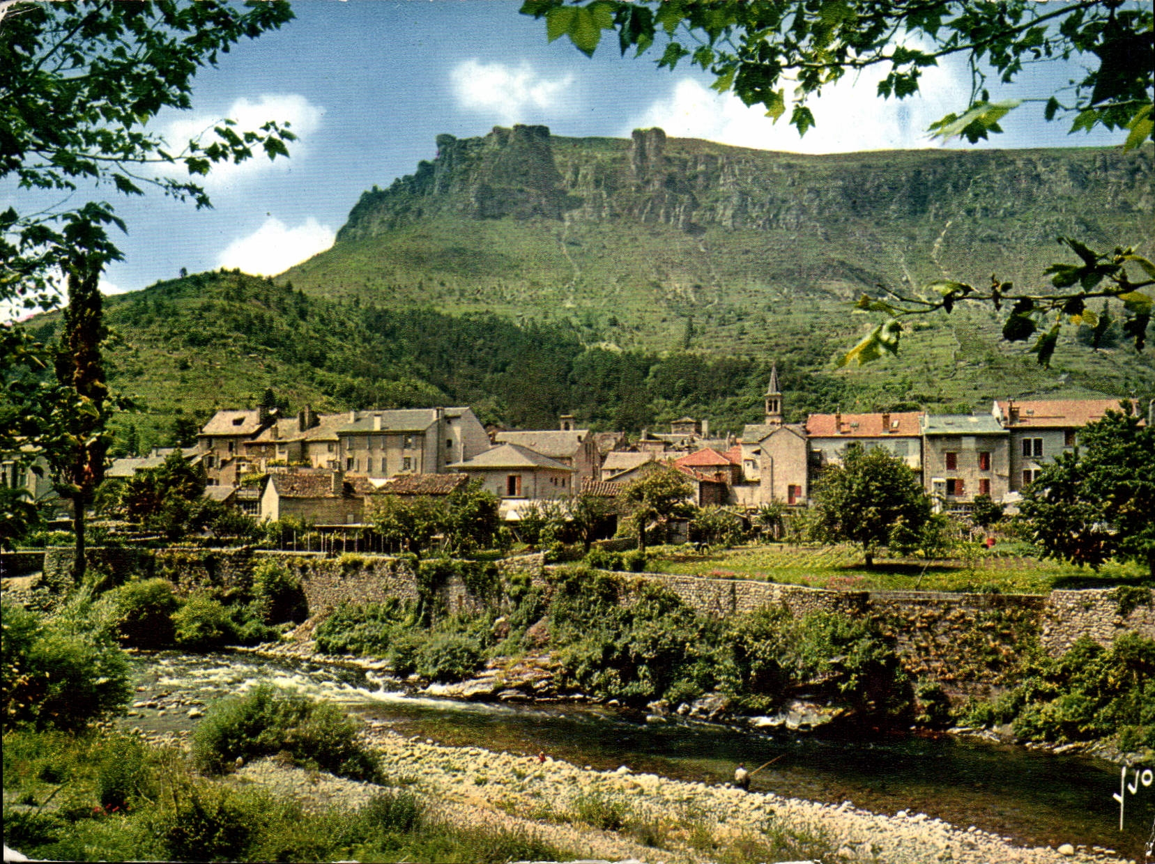 CPSM Florac Les Bords Du Tarnon