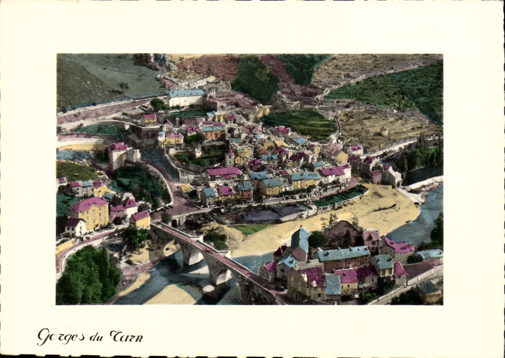 CPSM Les Gorges Du Tarn Saint Enimie