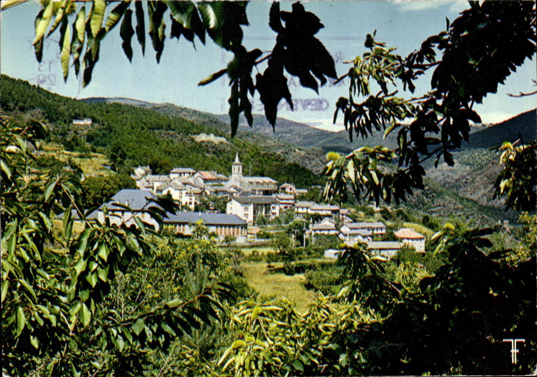 CPSM Cevennes Saint Germain De Calberte Vue Generale