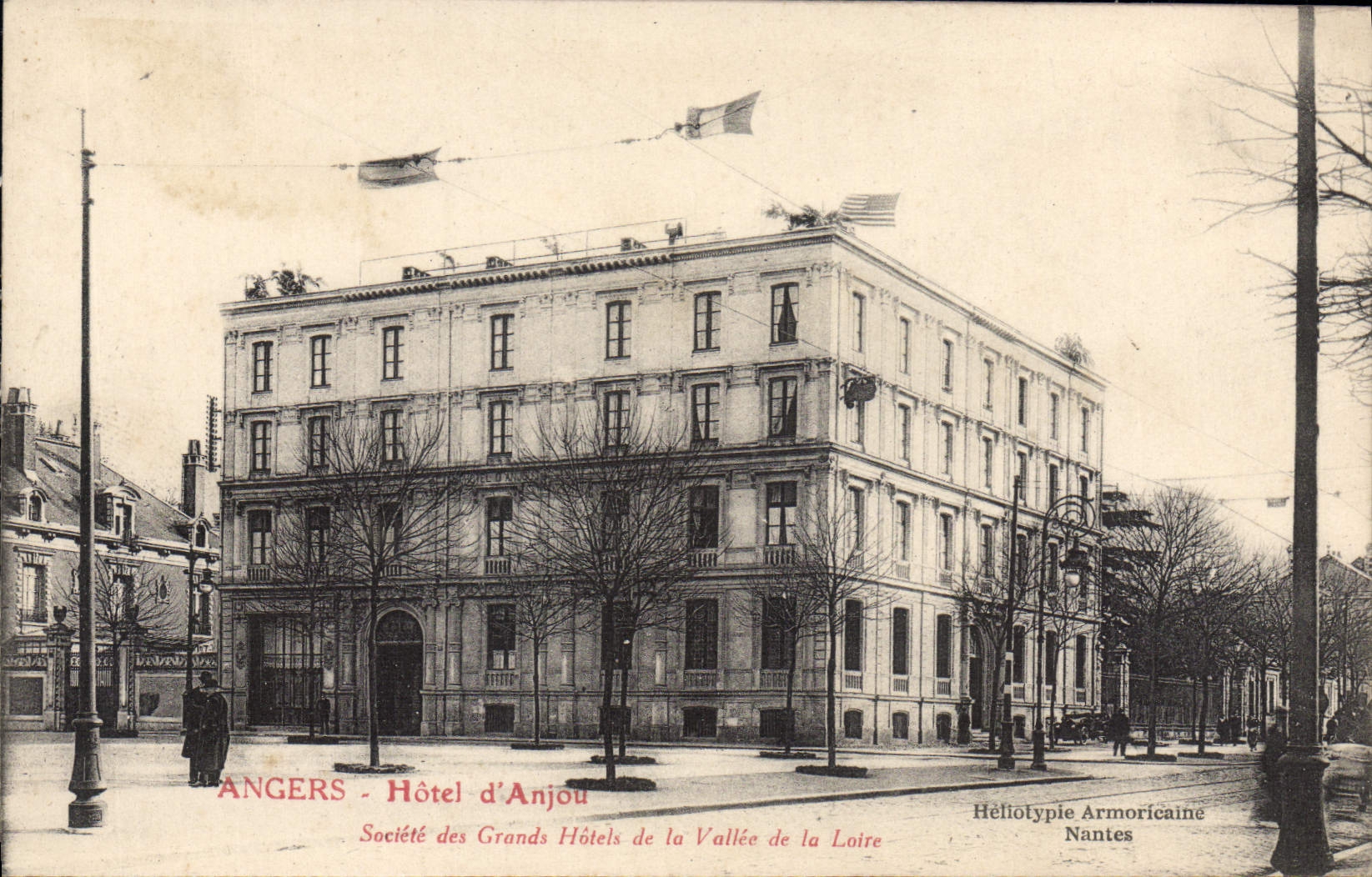 CPA Angers Hotel D'Anjou