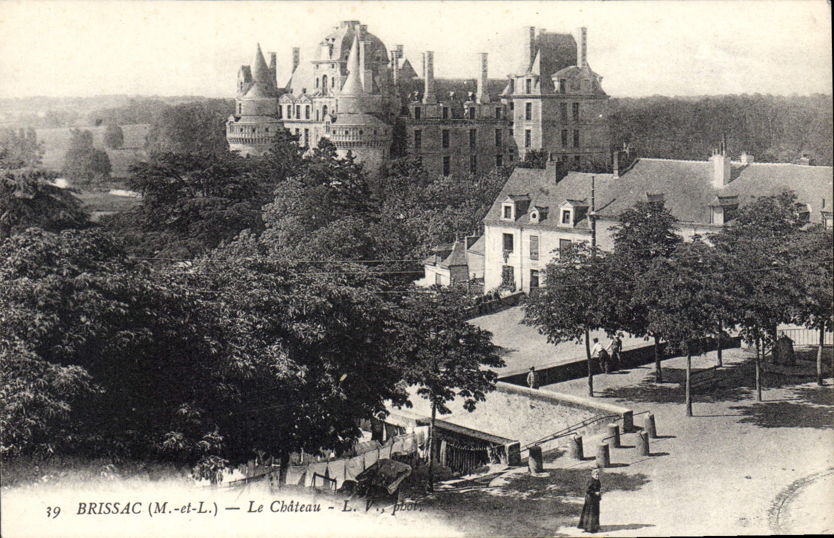 CPA Brissac Le Chateau