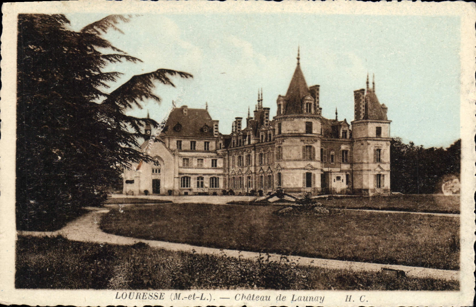 CPA Louresse Chateau De Launay
