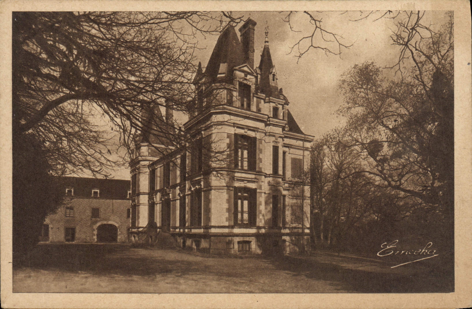 CPA Cande Chateau De Beaulieu