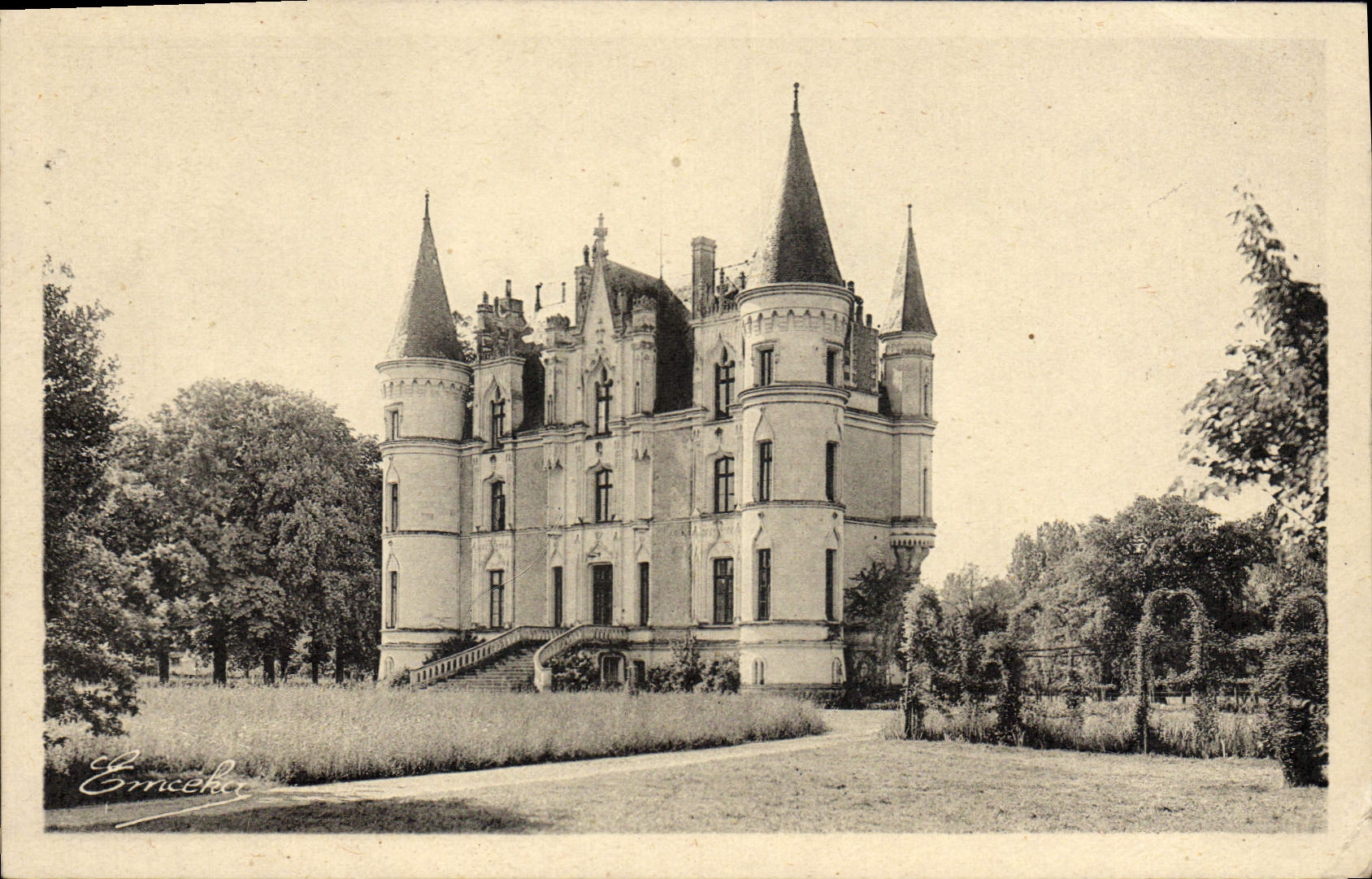 CPA Loire Chateau De La Riviere D'Orvault